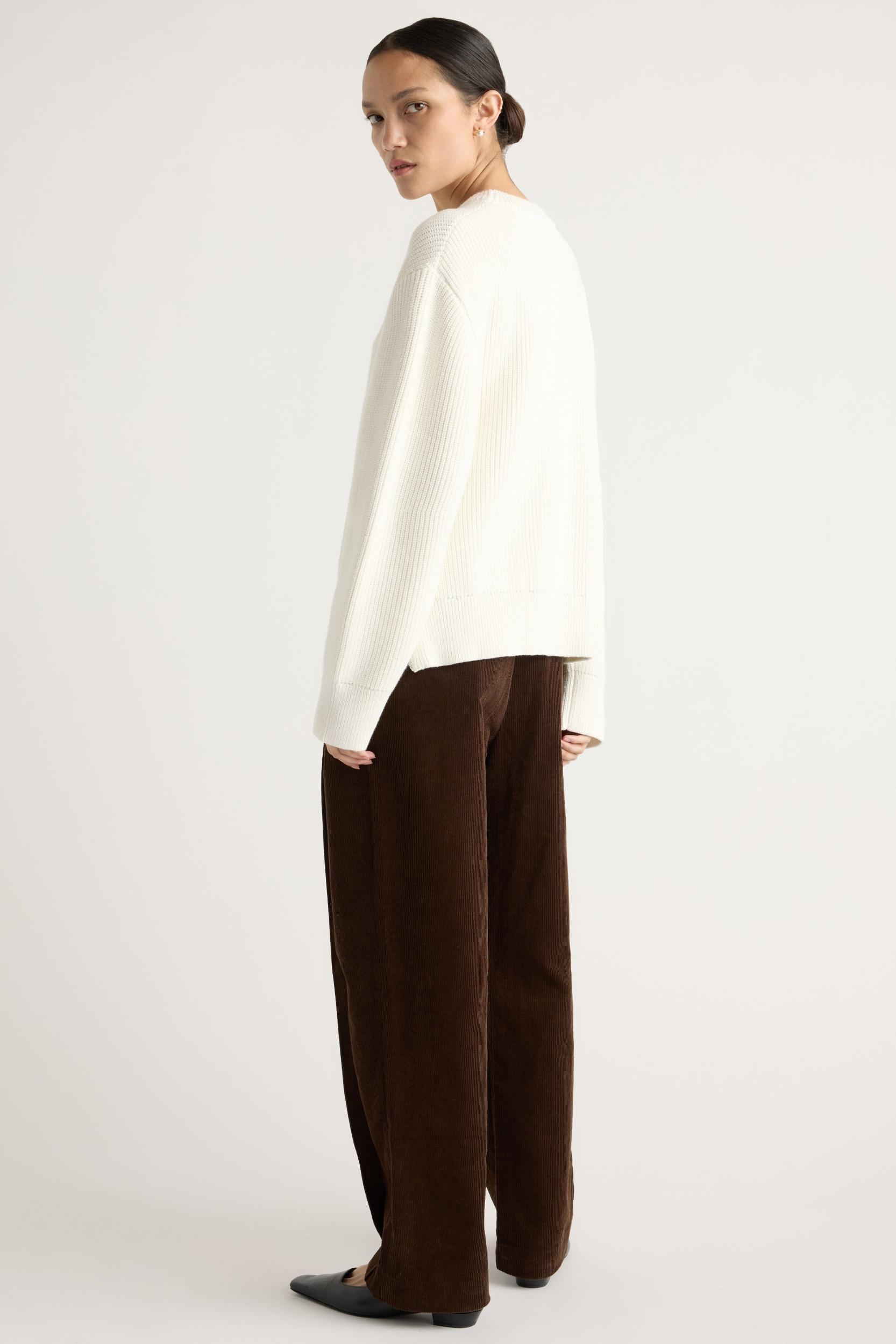 Tate Organic Cotton Side-Zip Sweater Product Image