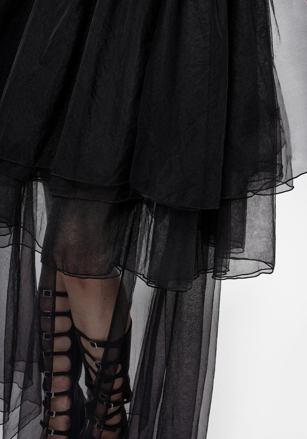 Headhunter Layered Tulle Maxi Skirt Product Image