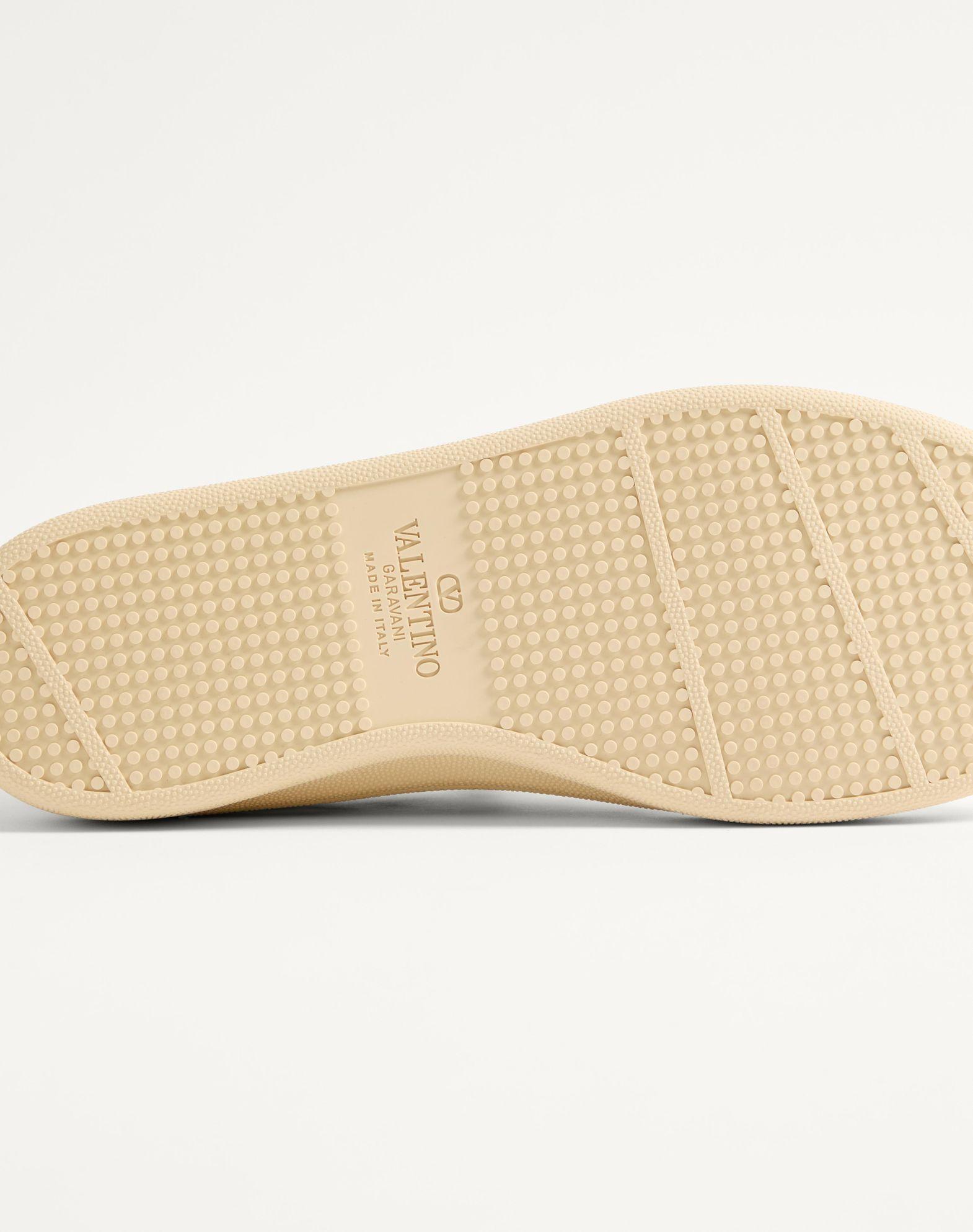 Royco Sneaker In Nappa Calfskin With Cherryfic Pattern Product Image