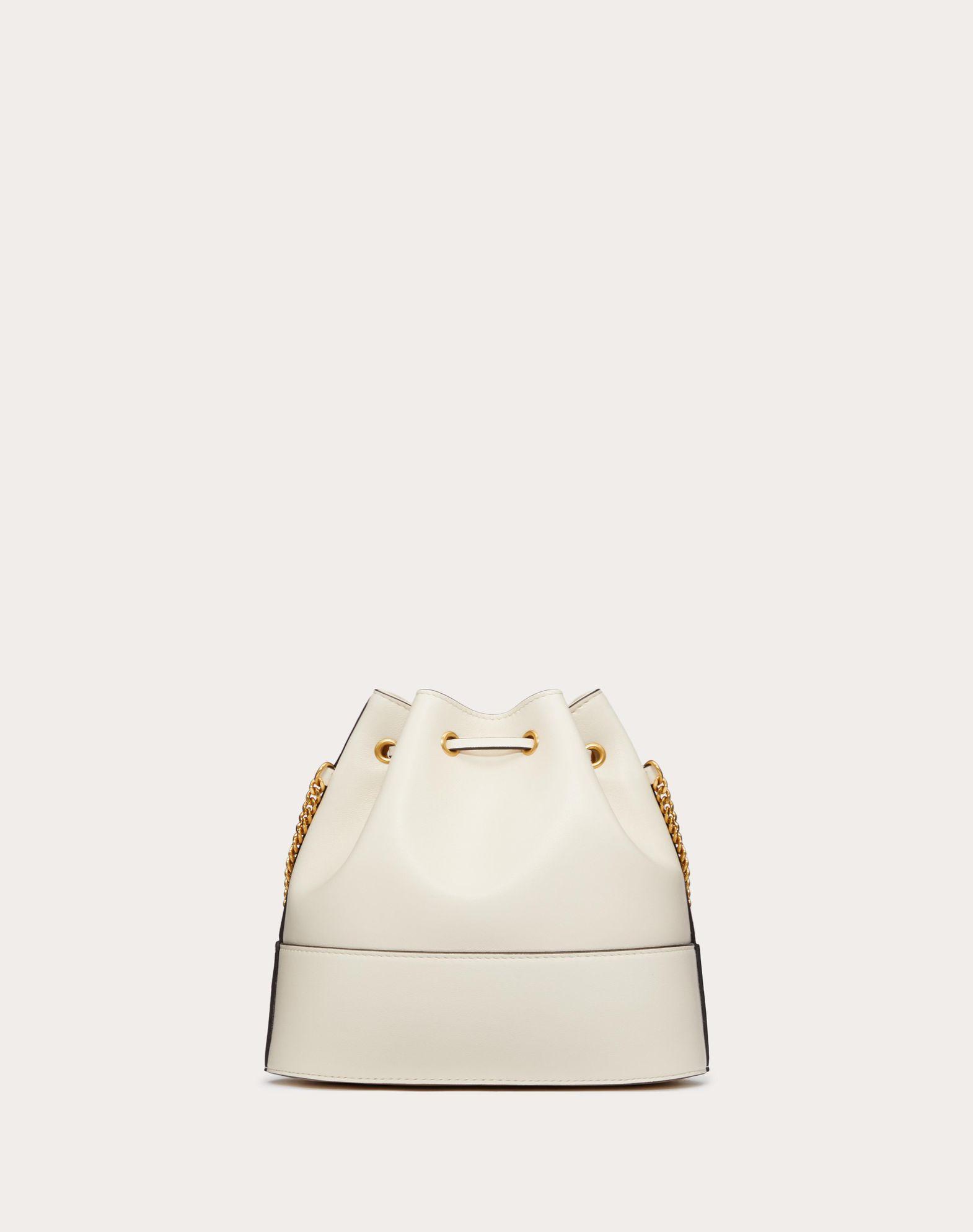 Mini Bucket Bag In Nappa With Vlogo Signature Chain Product Image
