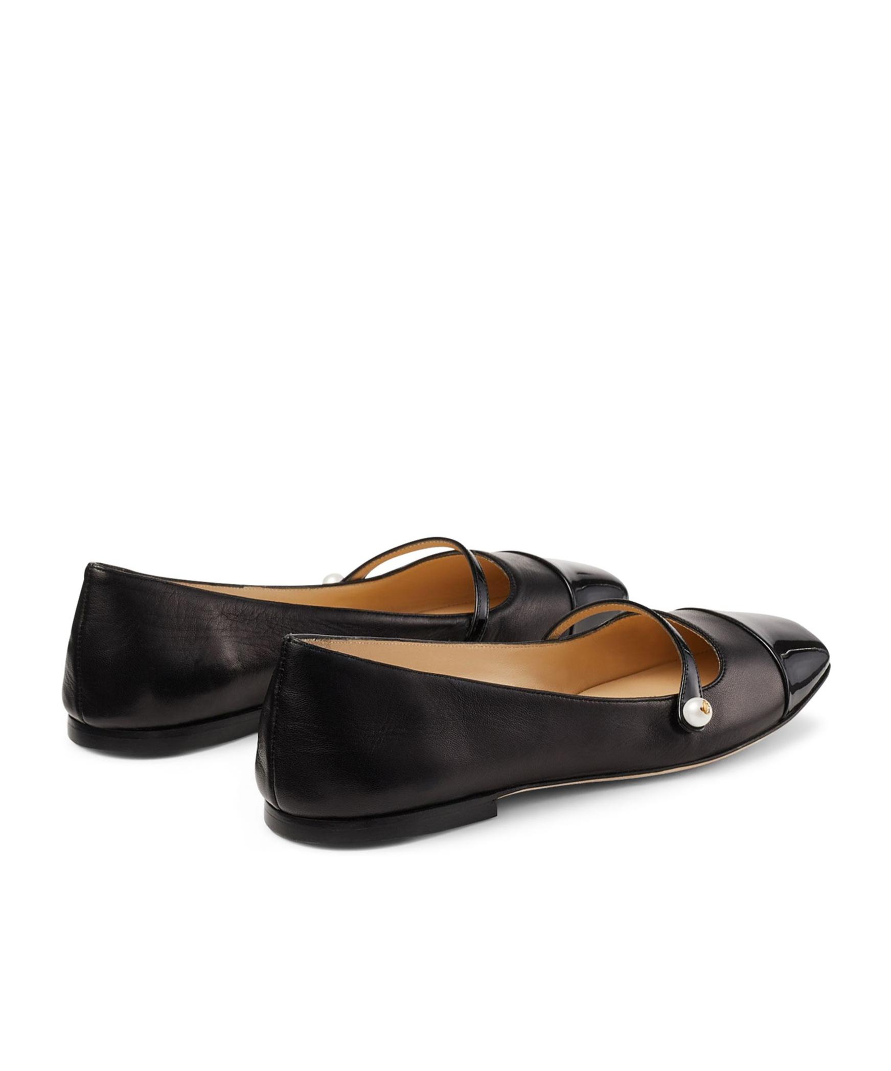 JIMMY CHOO Elisa Ballet Flats In Black Product Image