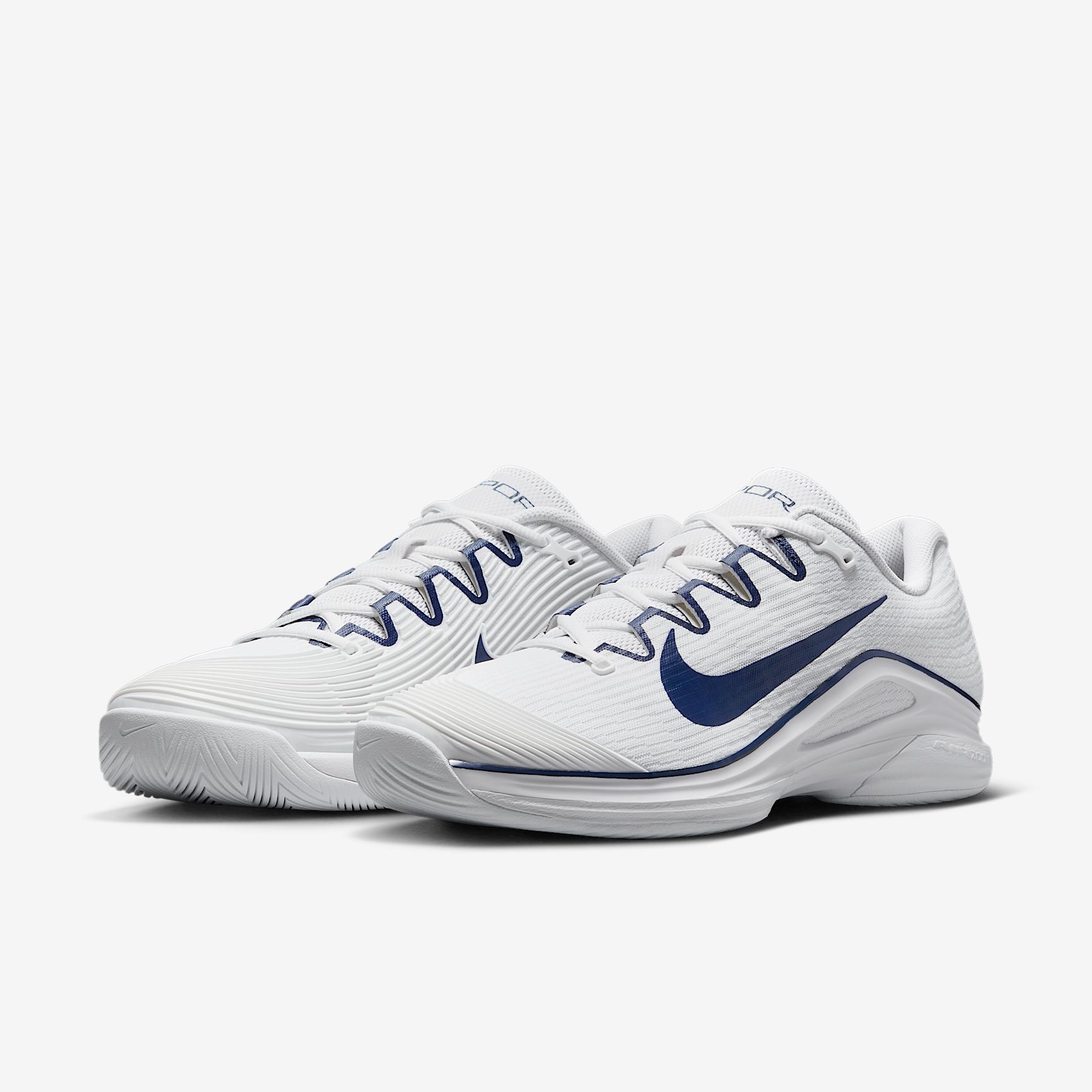 Nike Mens Vapor 12 Hard Court Tennis Shoes | IB7168-100 Product Image