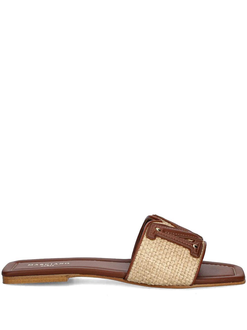 Marciano raffia slides Product Image