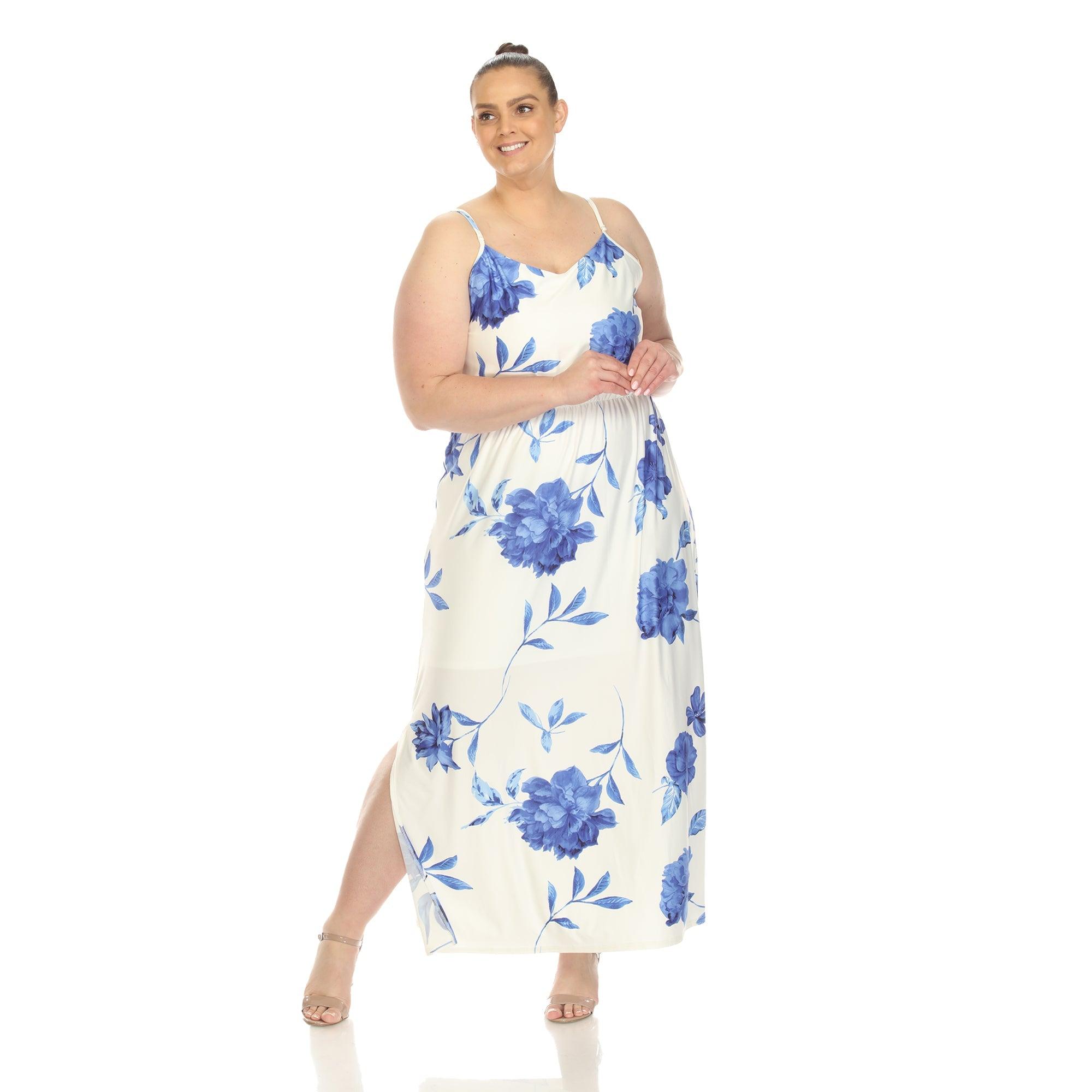 Floral Strap Maxi Dress - Plus Product Image