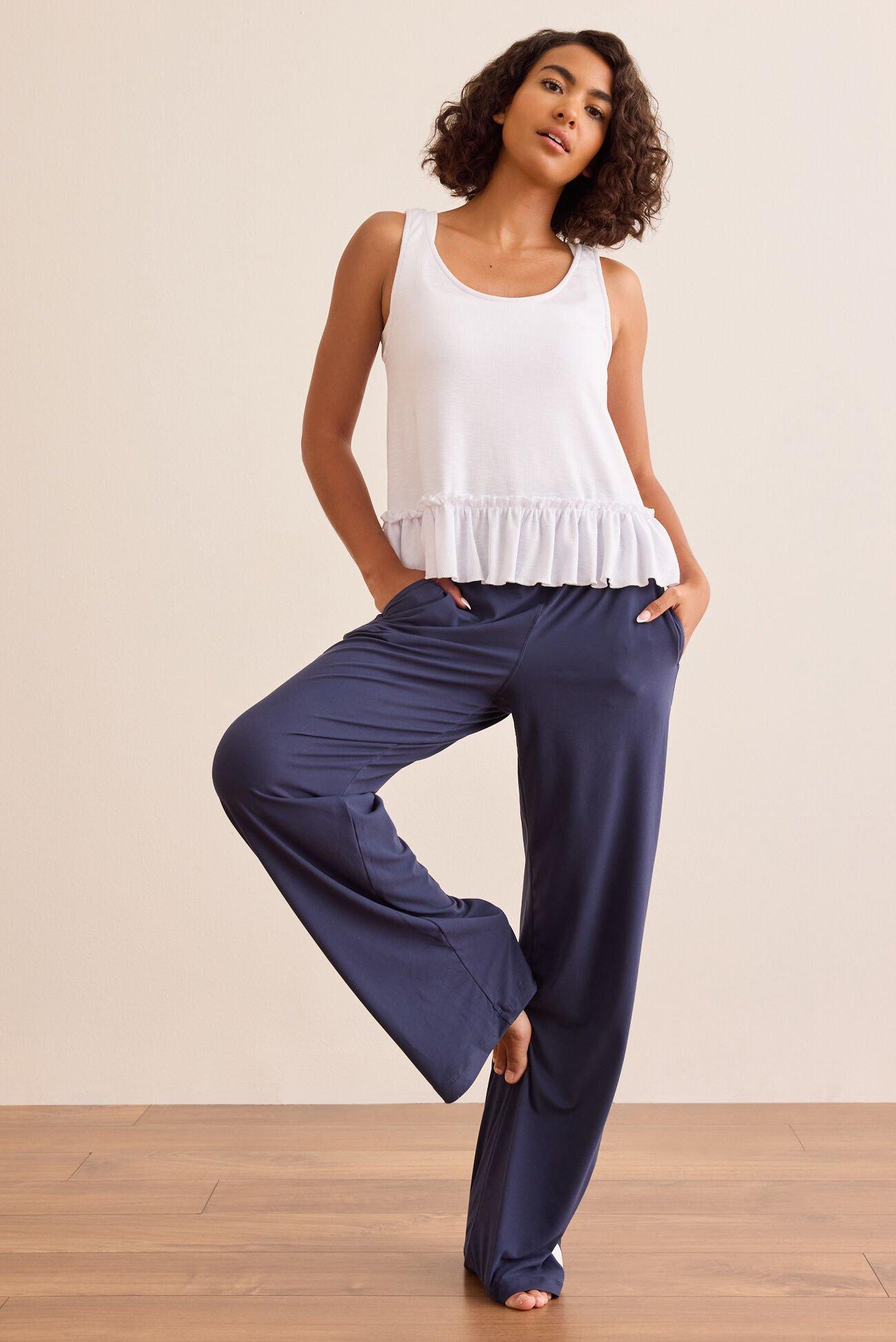 Cascade Ruffle Tank Product Image