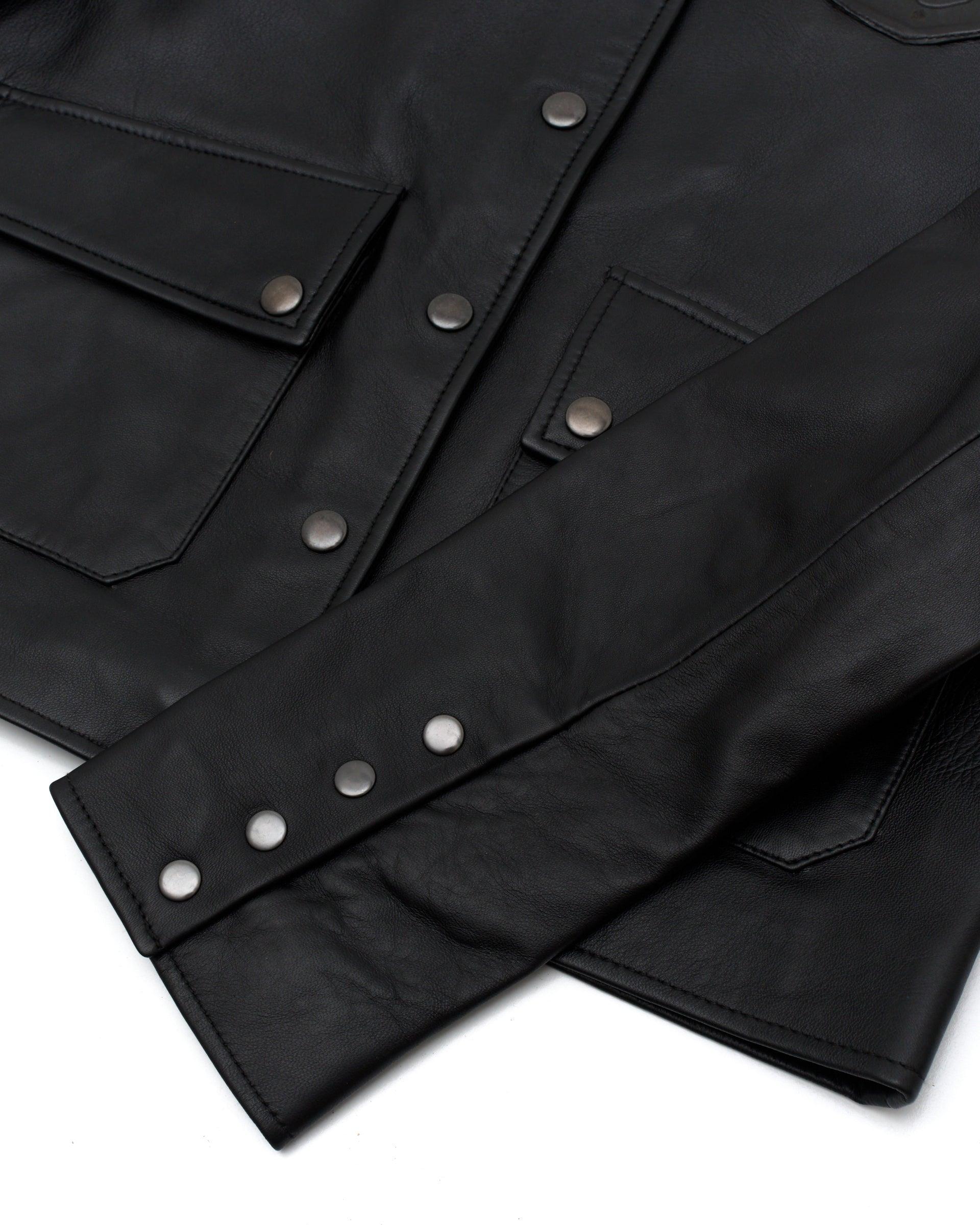 Norton Leather Jacket - Black Product Image