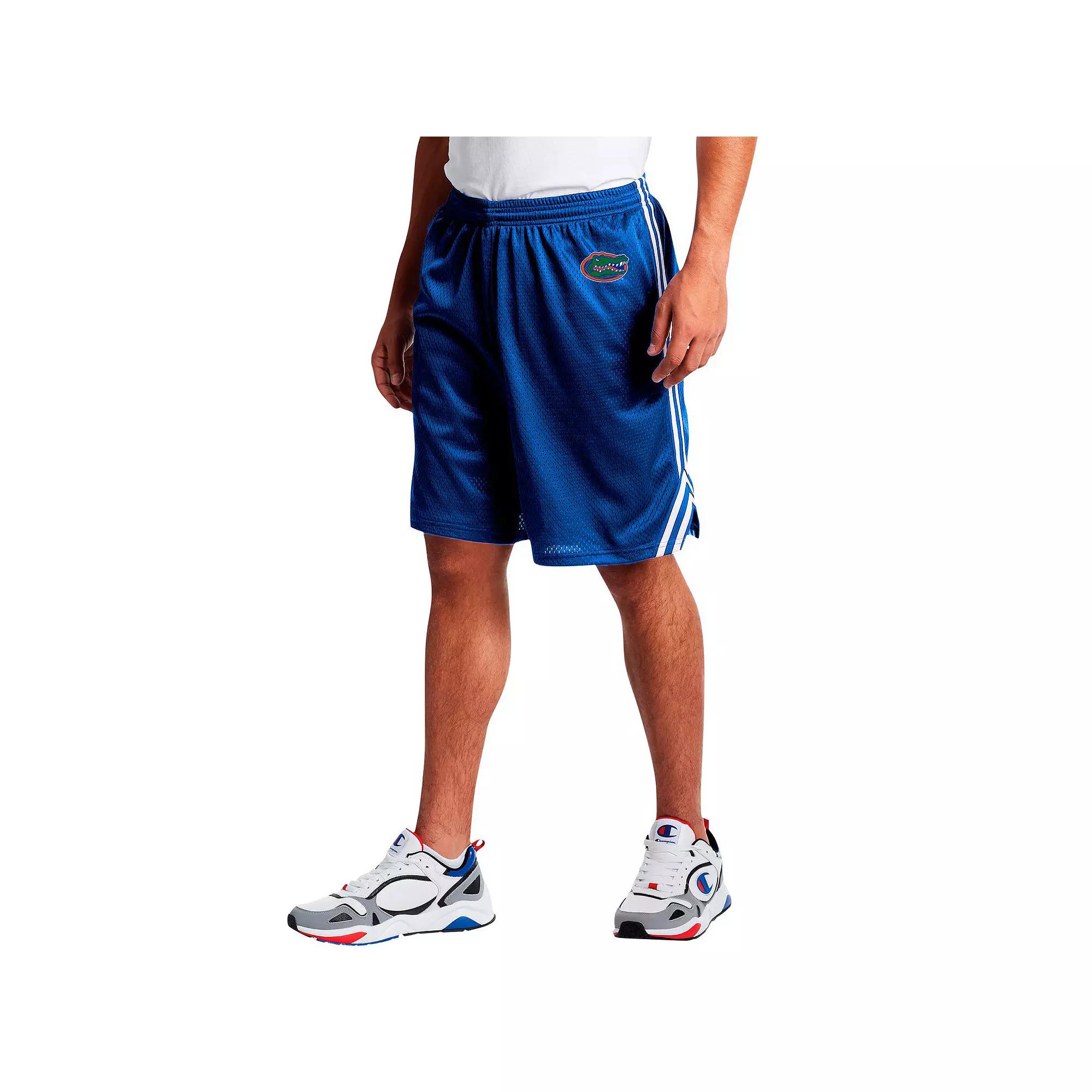 Men's Fanatics Royal Florida Gators Big & Tall Dual Stripe Mesh Short,  Product Image