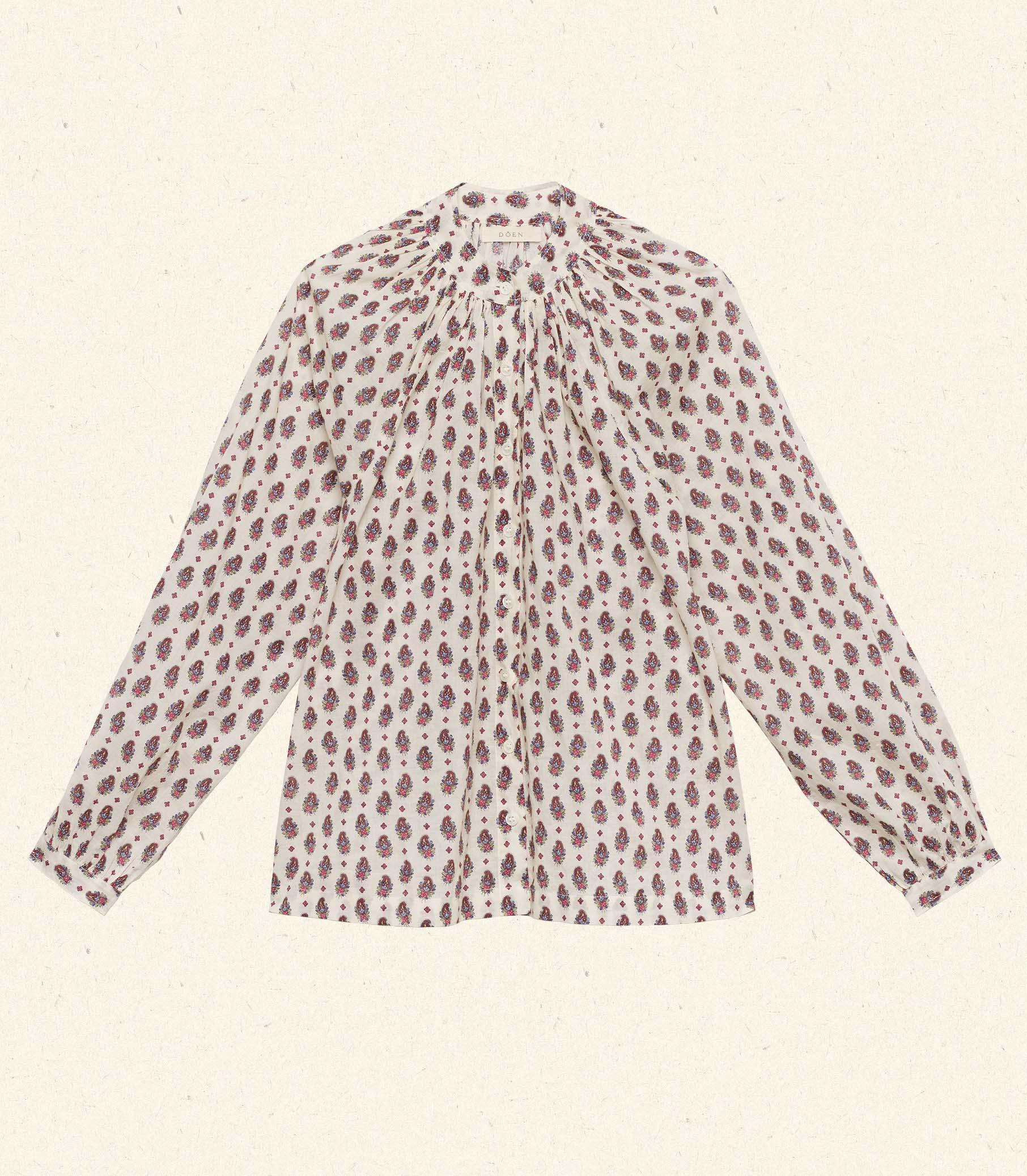 JULIENNE TOP -- PROVENCAL PAISLEY Product Image
