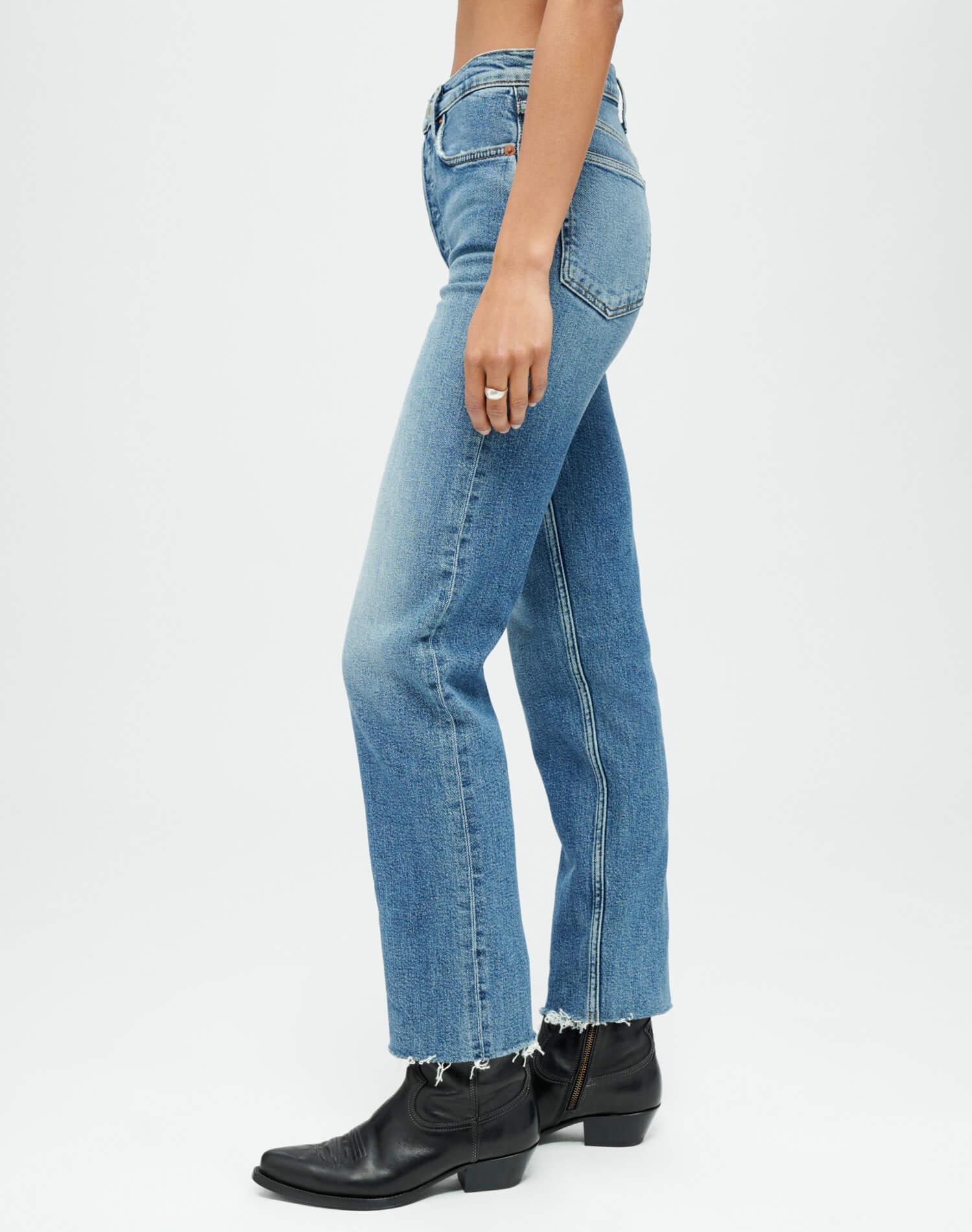 Comfort Stretch High Rise Stove Pipe - Mid 70s Female Product Image