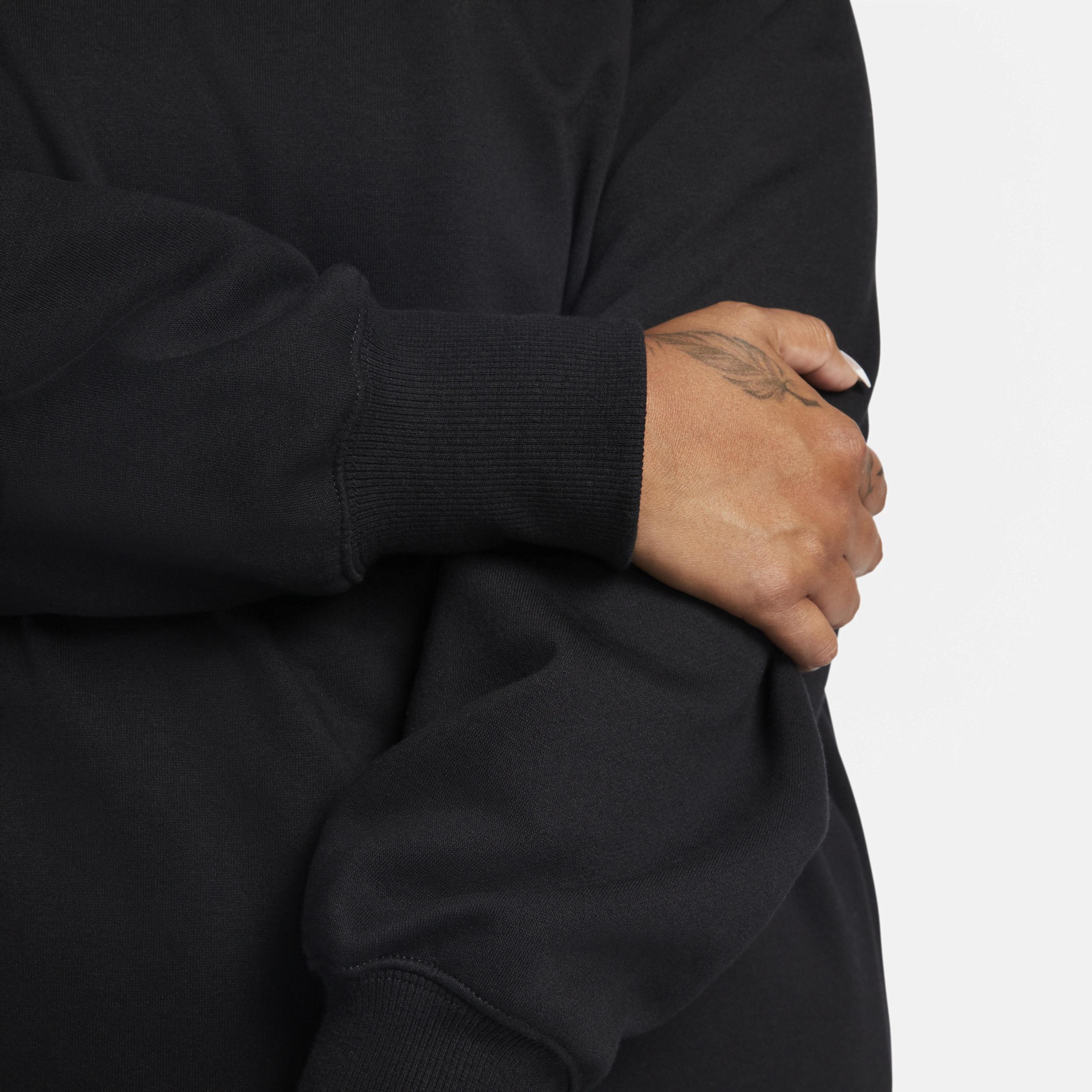 Women's Nike Sportswear Phoenix Fleece Oversized Crew-Neck Sweatshirt (Plus Size) Product Image