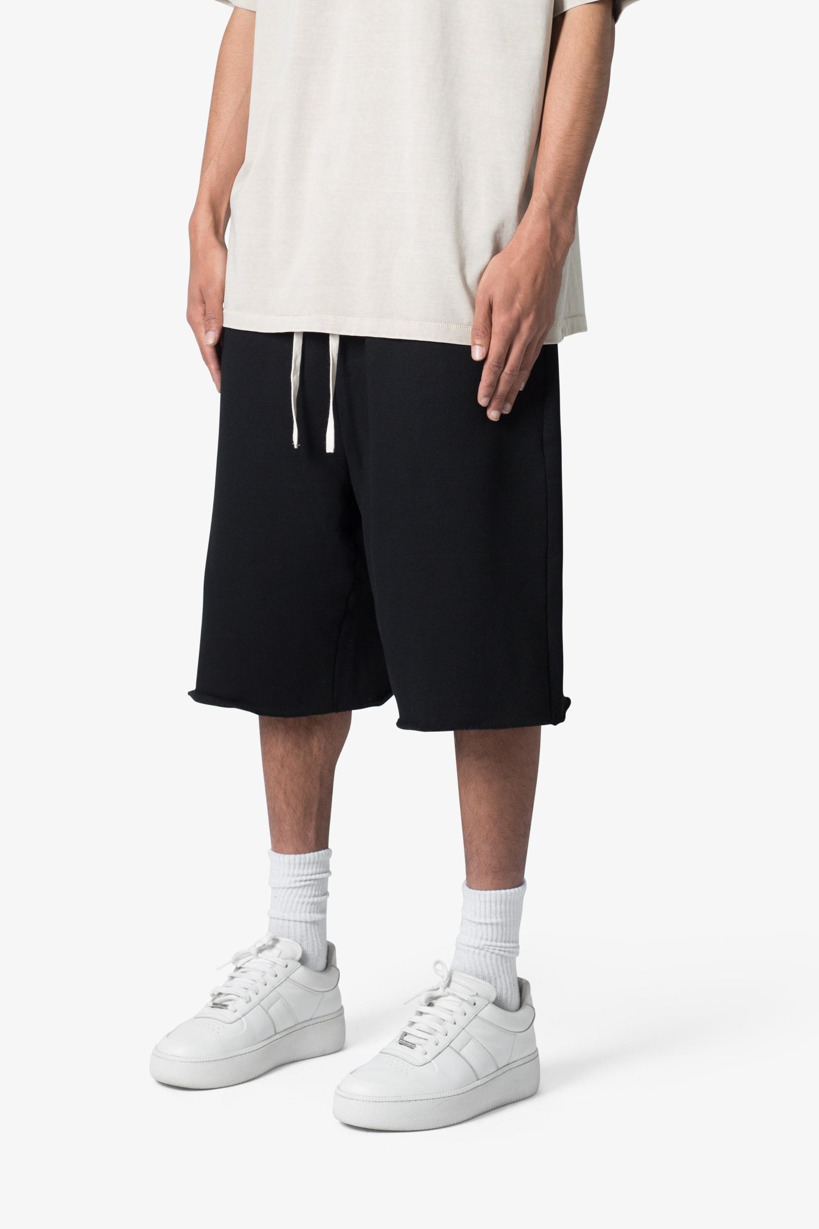 Ultra Baggy Sweatshorts - Black Product Image