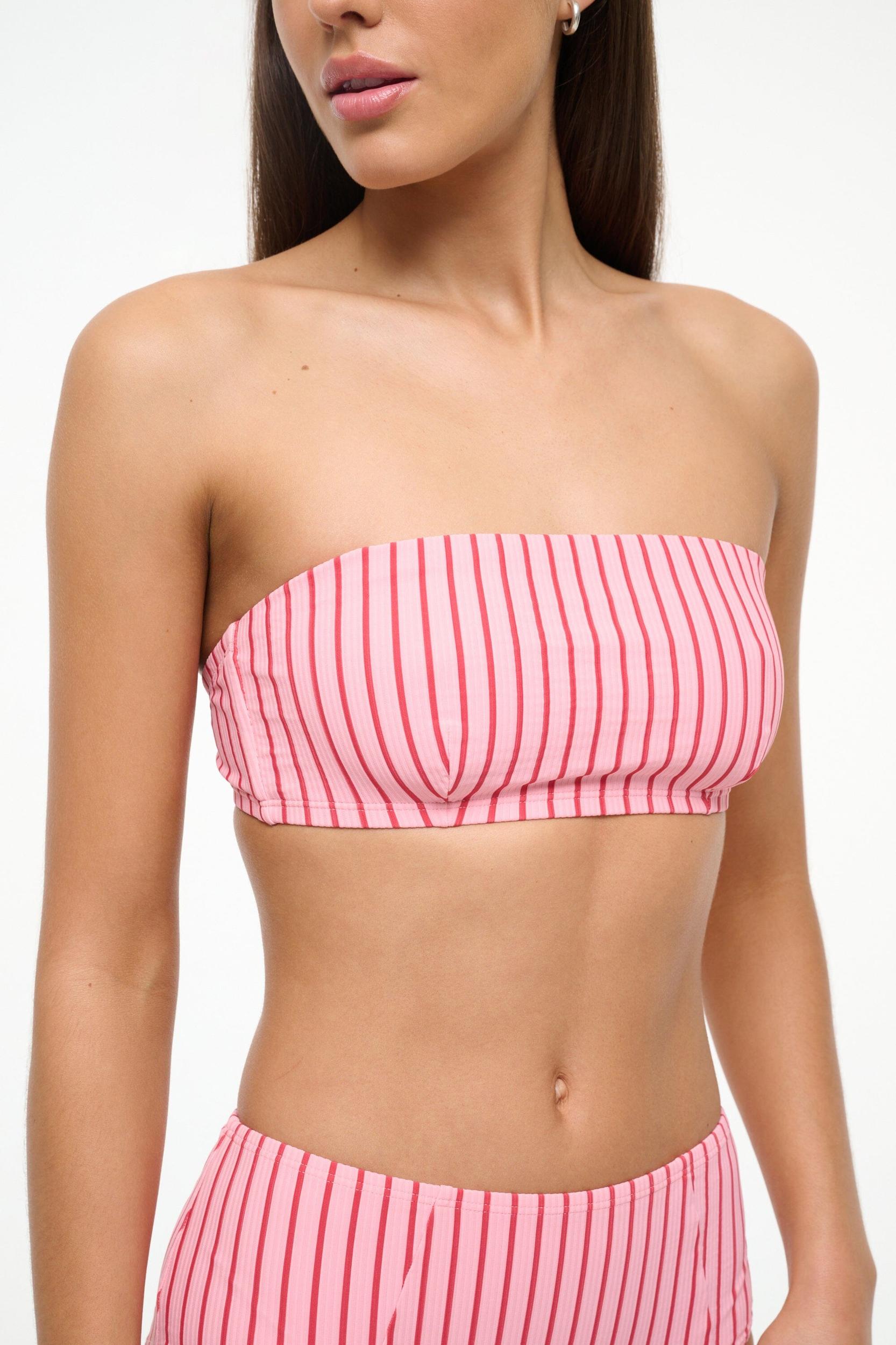 LULU BIKINI TOP | MONTAUK STRIPE Product Image