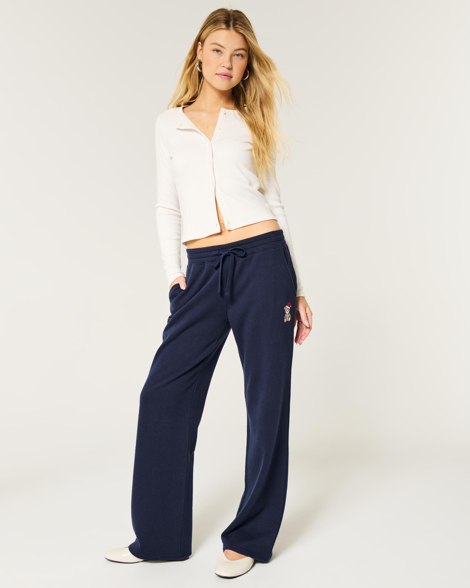 American Flag Graphic Straight Sweatpants Product Image