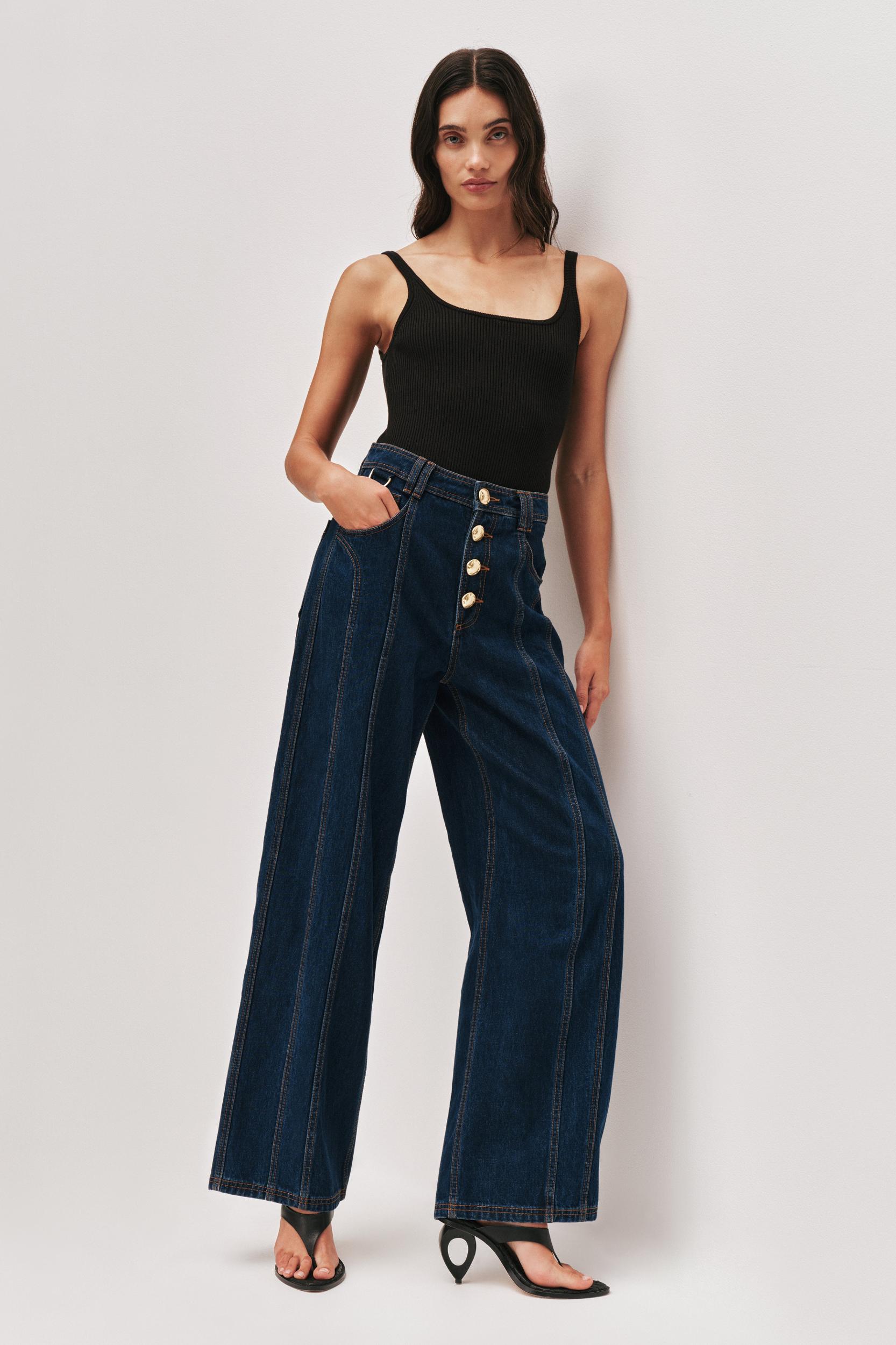 Elodi Denim Jean-DARK CLASSIC WASH / 4 Product Image