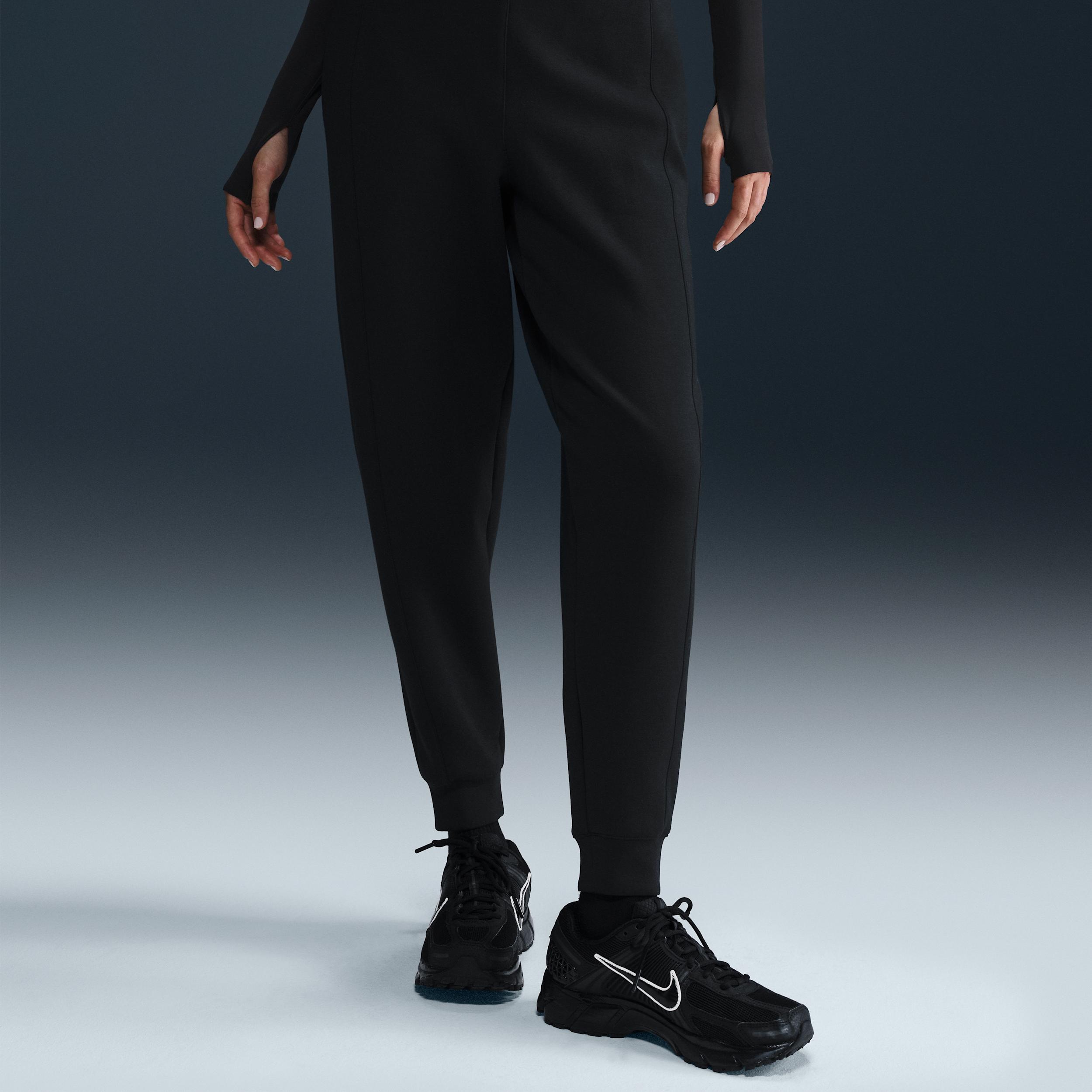 Nike Womens 24.7 ImpossiblySoft Dri-FIT Mid-Rise Jogger Pants | HQ8184-010 Product Image