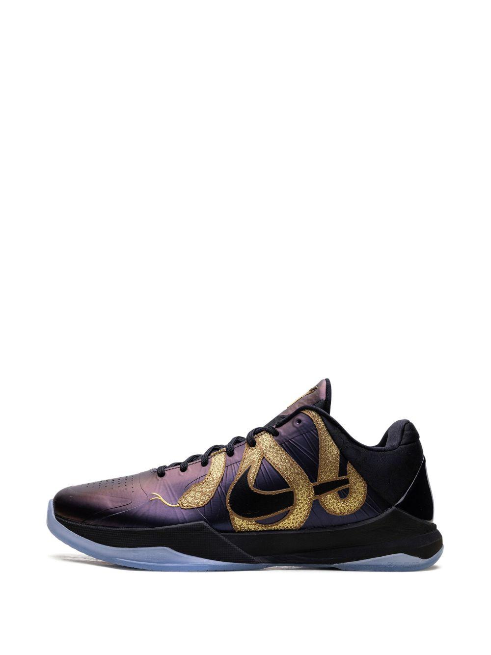 Zoom Kobe 5 Protro "Eggplant - Eggplant/Black/Metallic Gold" sneakers Product Image