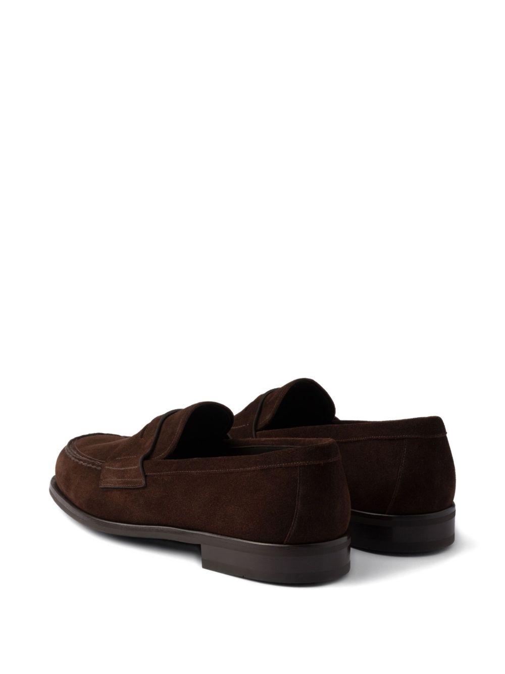 suede penny loafers Product Image