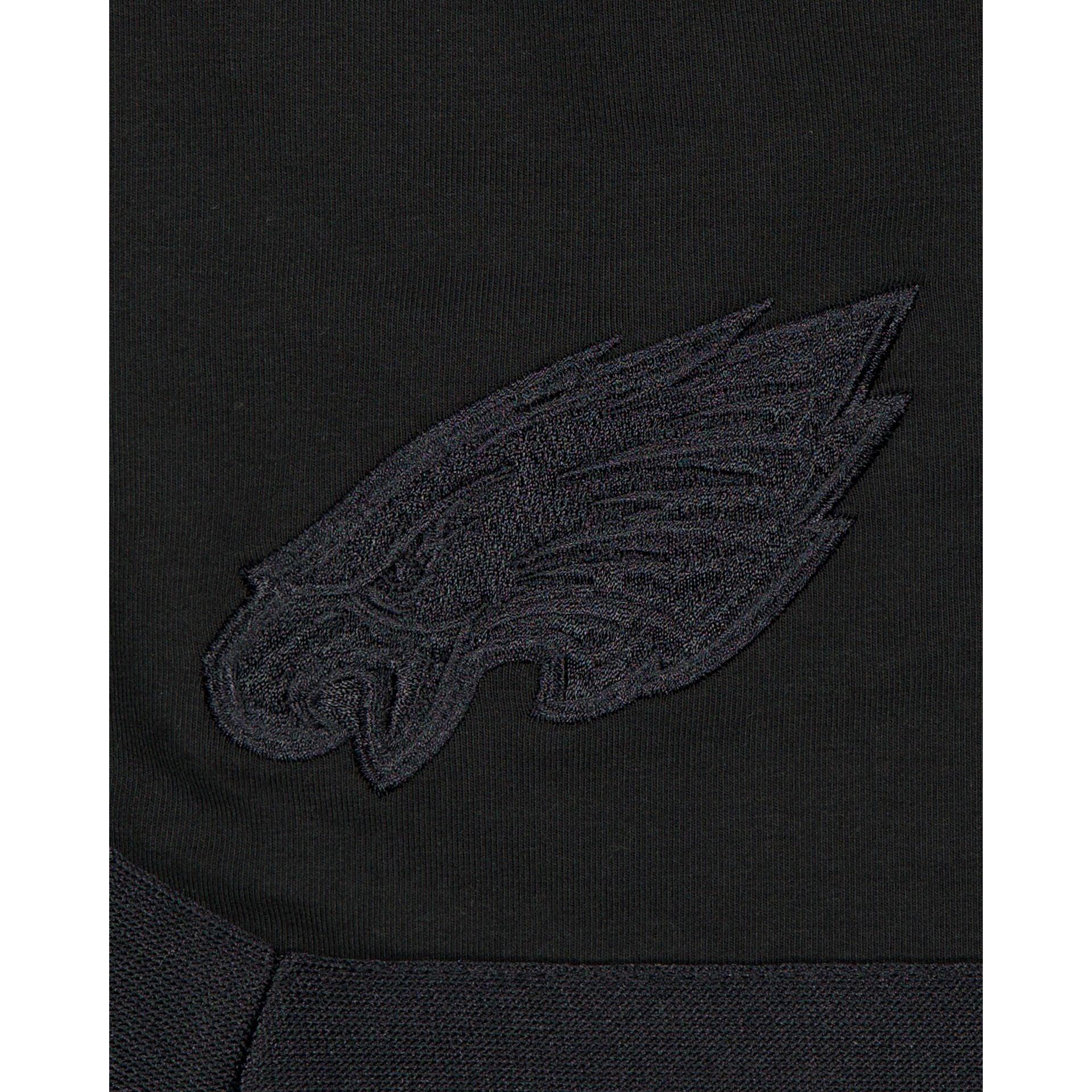 Philadelphia Eagles Black on Black Logo Select Shorts Male Product Image