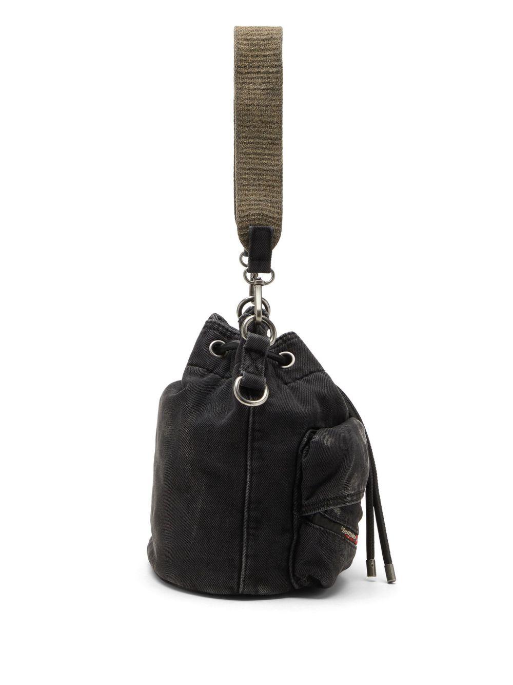 drawstring pocket shoulder bag Product Image