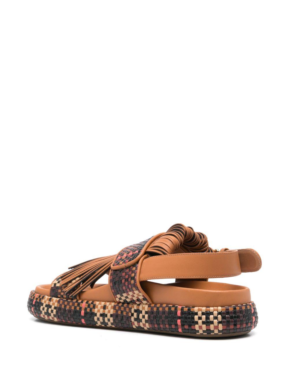 Alba leather sandals Product Image