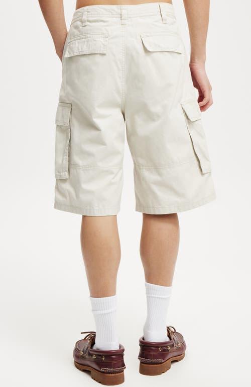 Cotton On Men's Baggy Cargo Short in Stone Twill at Nordstrom, Size 36 Product Image
