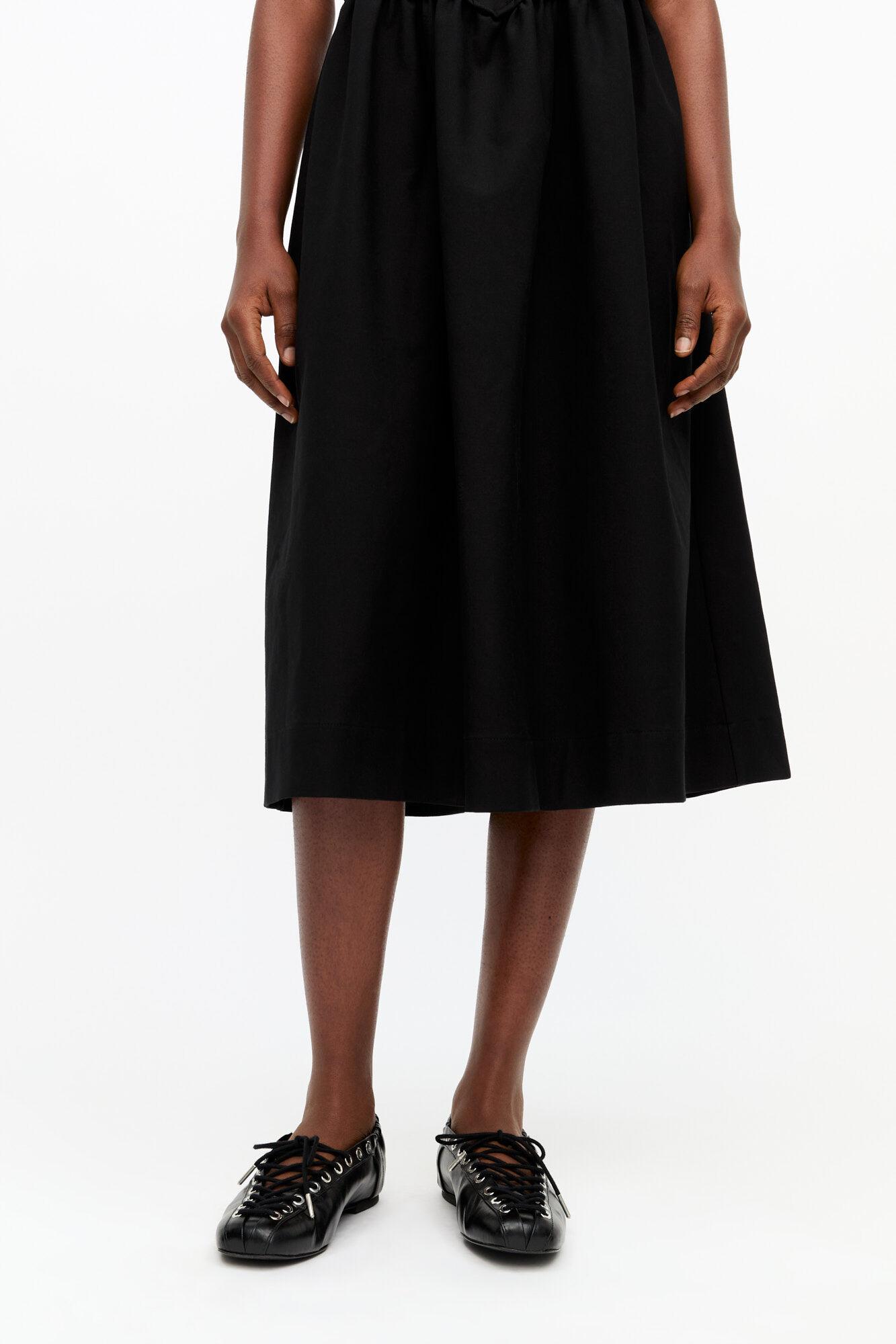 Black Oleatex Lace-Up Ballerinas Product Image