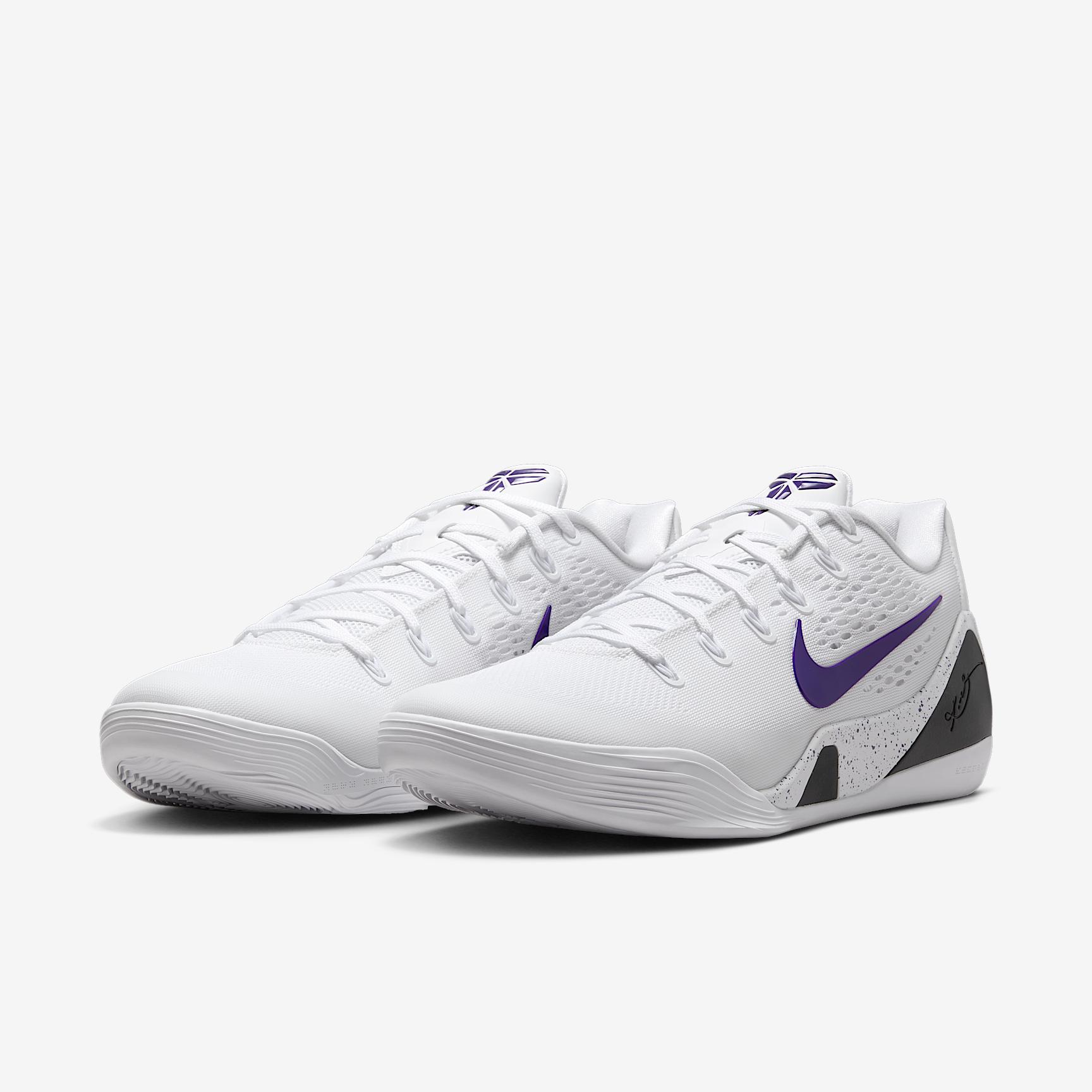 Nike Mens Kobe IX Elite Low EM Protro Basketball Shoes | IH1401-100 Product Image