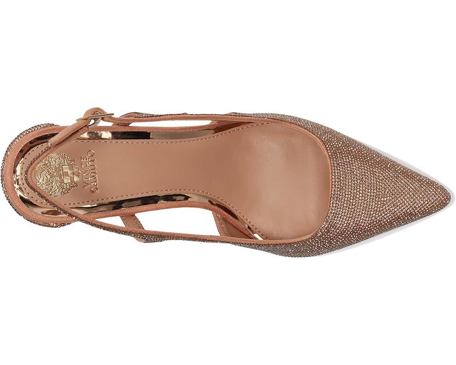 Women's Vince Camuto Sindreea Rhinestone Block Heel Slingback Pump Product Image