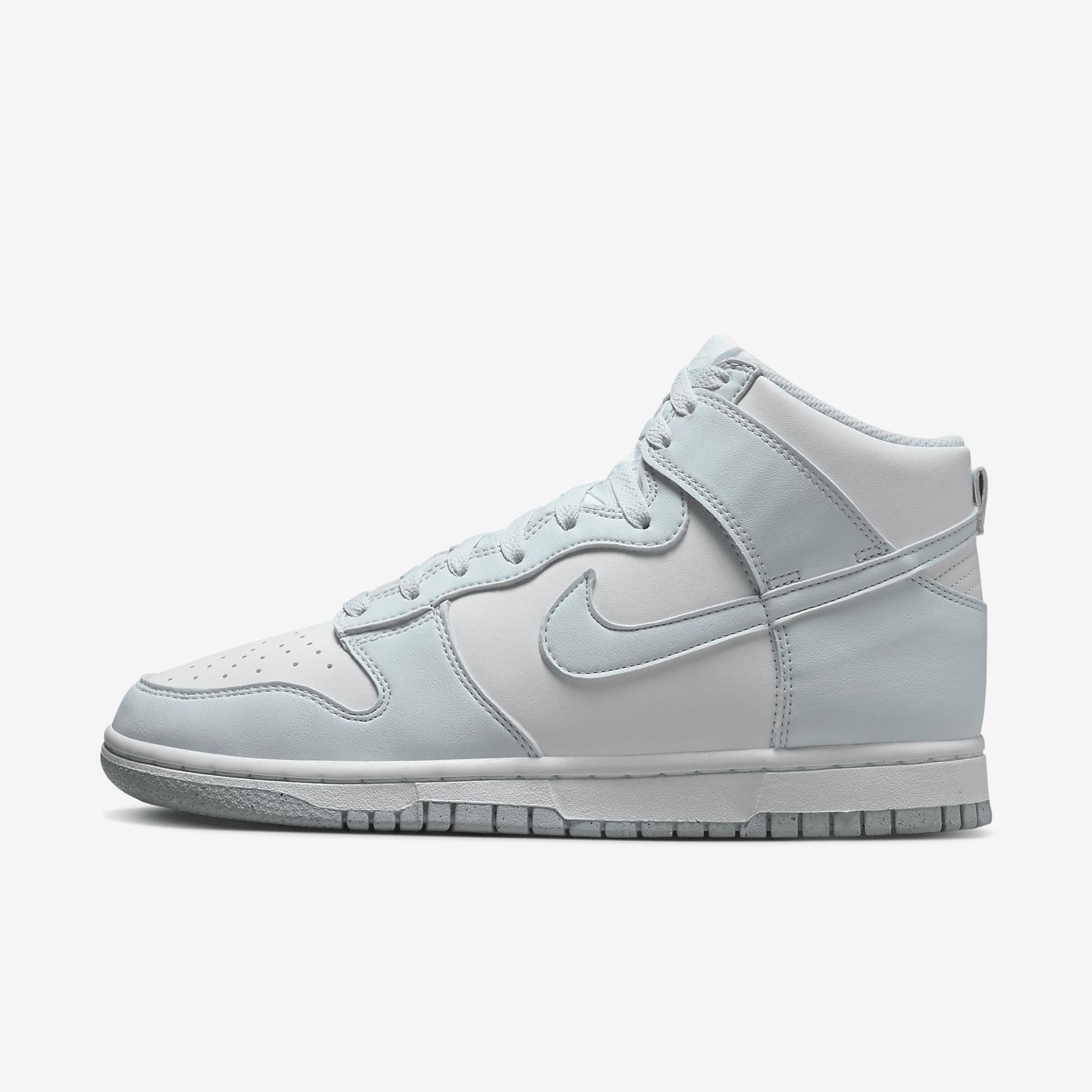 Nike Womens Nike Dunk High - Womens Shoes White/Black/Light British Tan Product Image