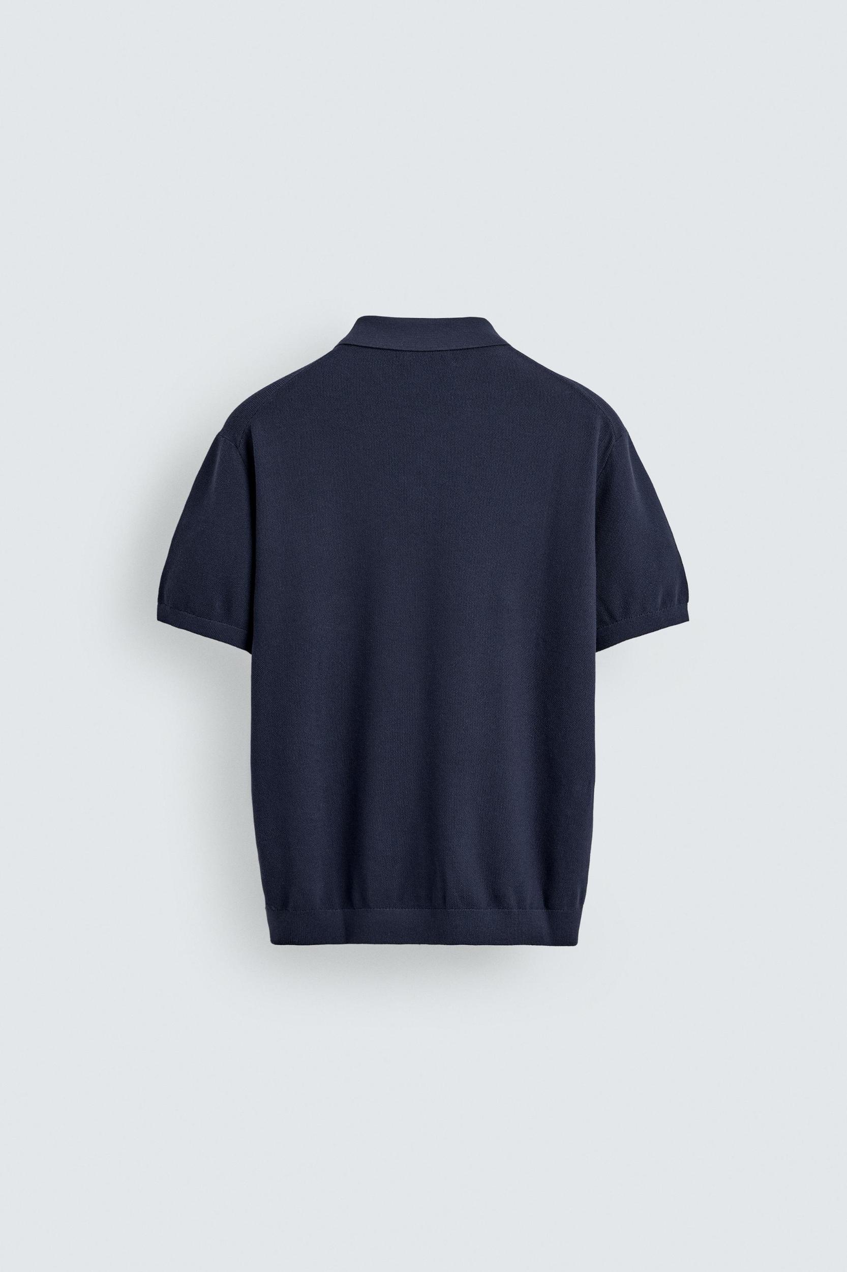 REGULAR FIT PIQUÉ KNIT POLO Product Image