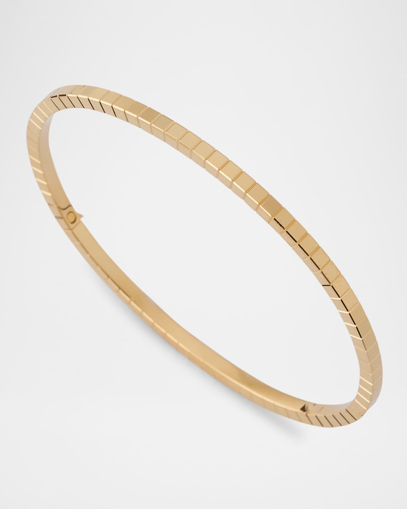 Ice Cube 18K Gold Bracelet Product Image