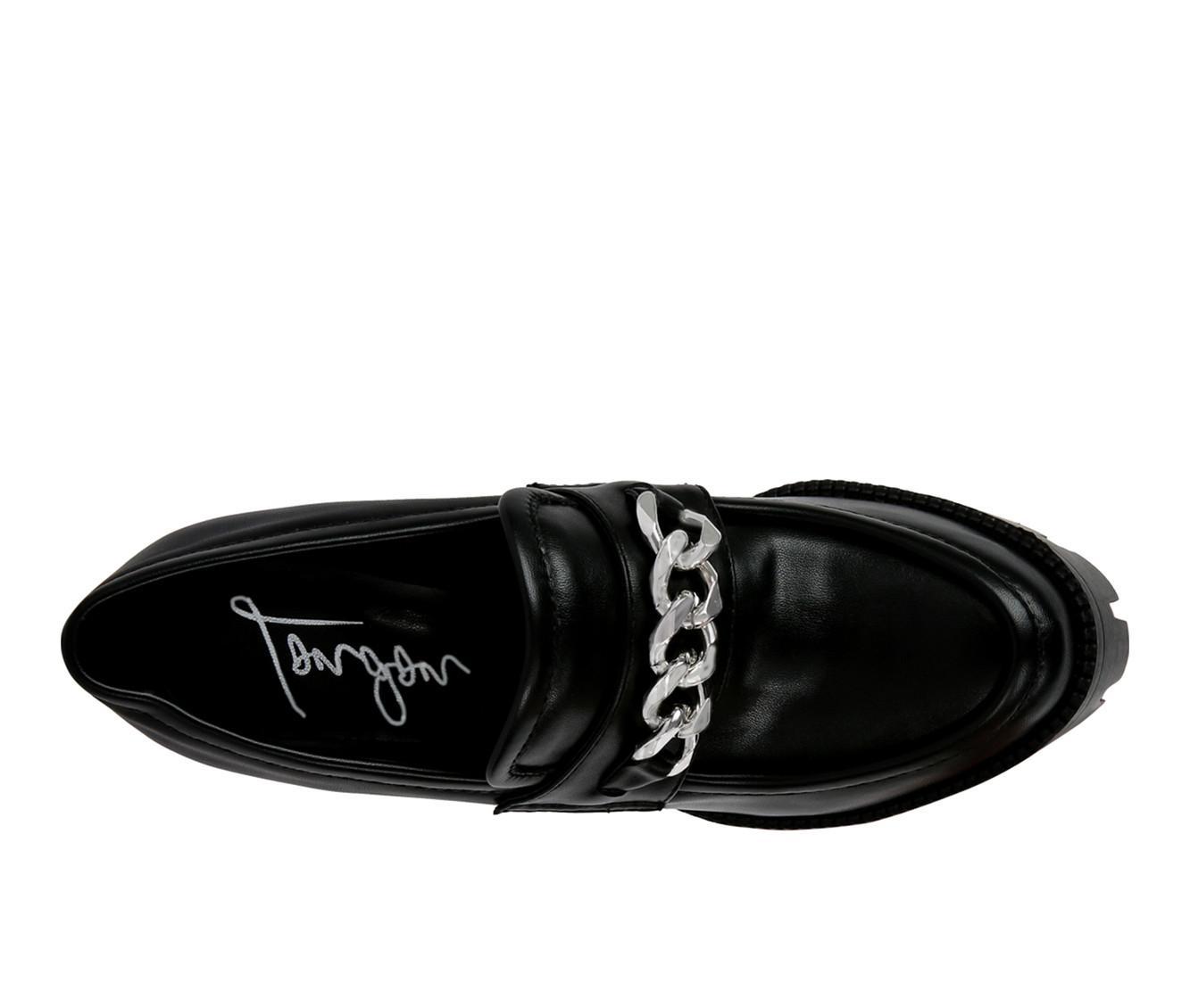 Women's London Rag Y2K High Platform Heeled Loafers Product Image