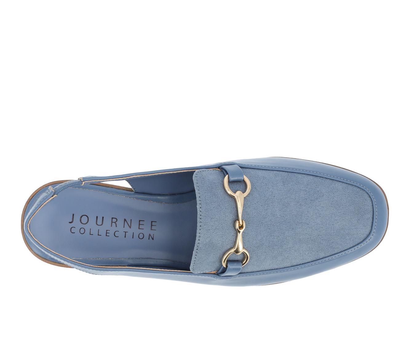Women's Journee Collection Lainey Slingback Loafer Mules Product Image