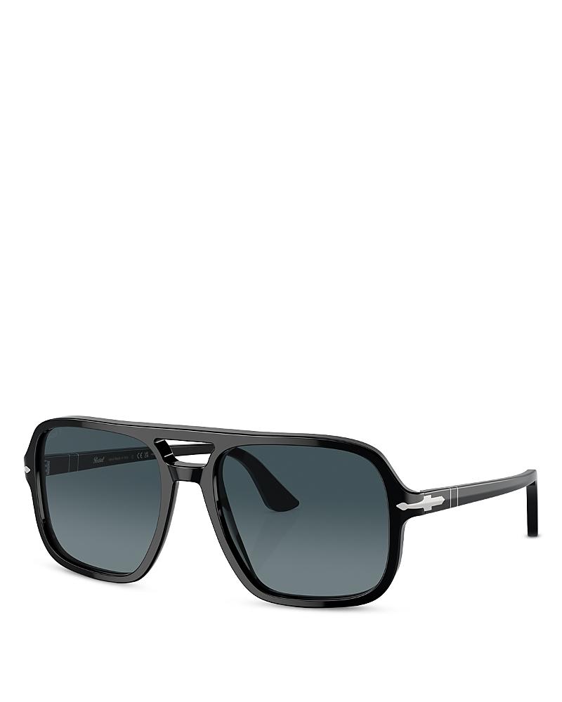 Mens Keyhole Bridge Round Sunglasses Product Image