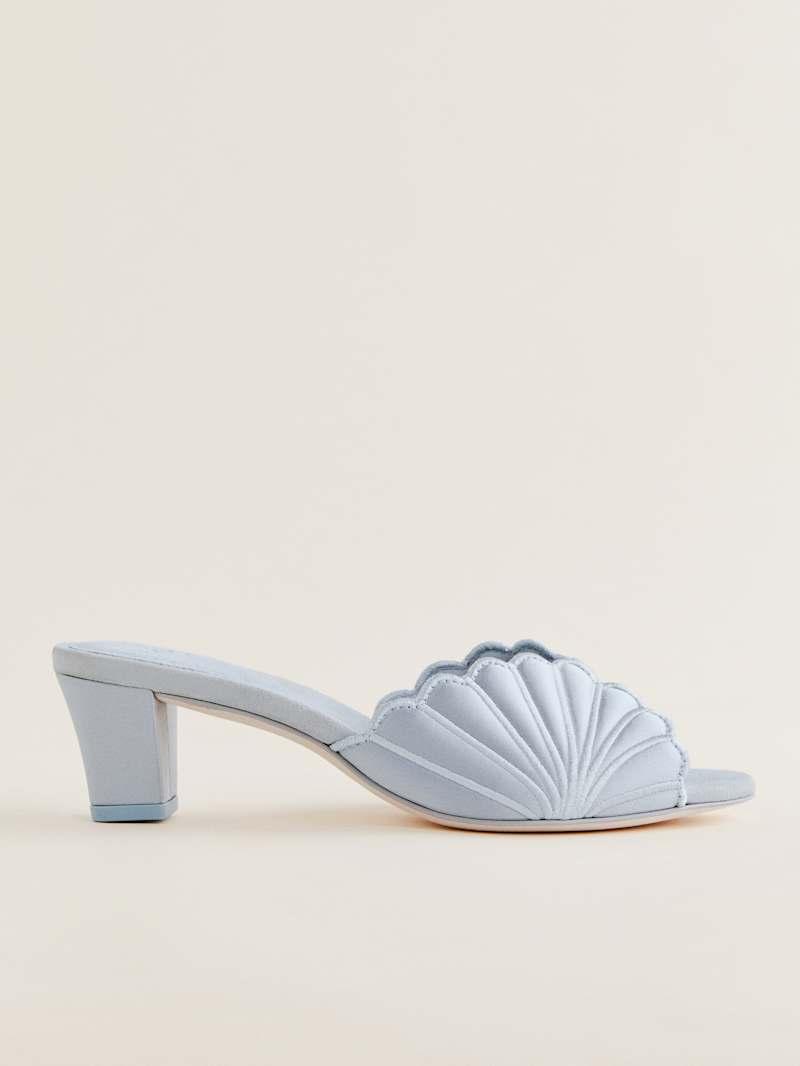 Waldena Block Heeled Mule Product Image