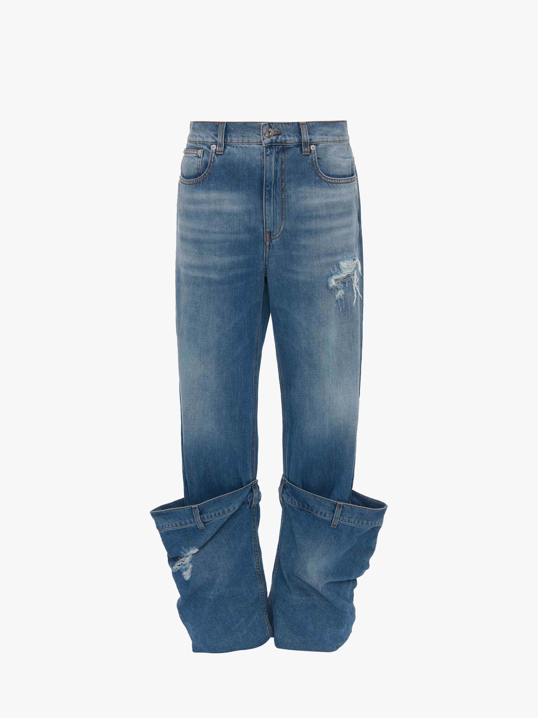 BUCKET DENIM JEANS Product Image