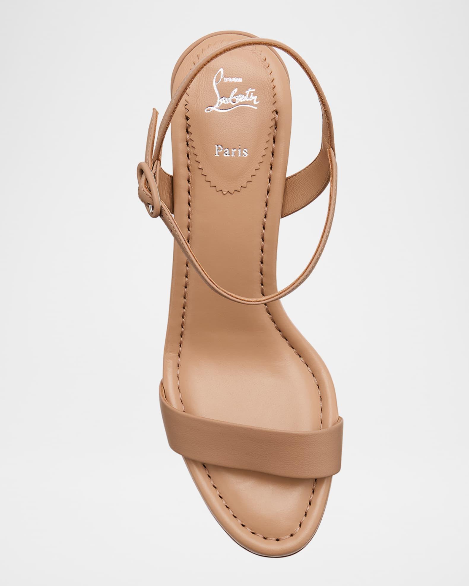 Miss Jane Red Sole Ankle-Strap Sandals Product Image