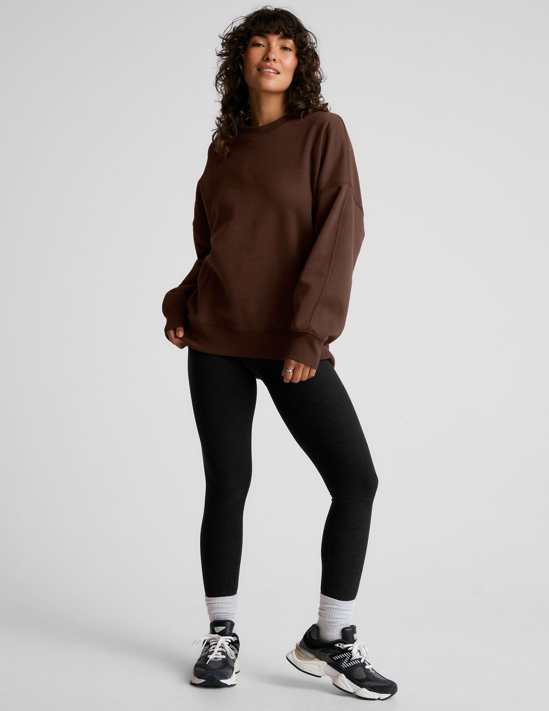 LuxeFleece Oversized Sweatshirt Product Image