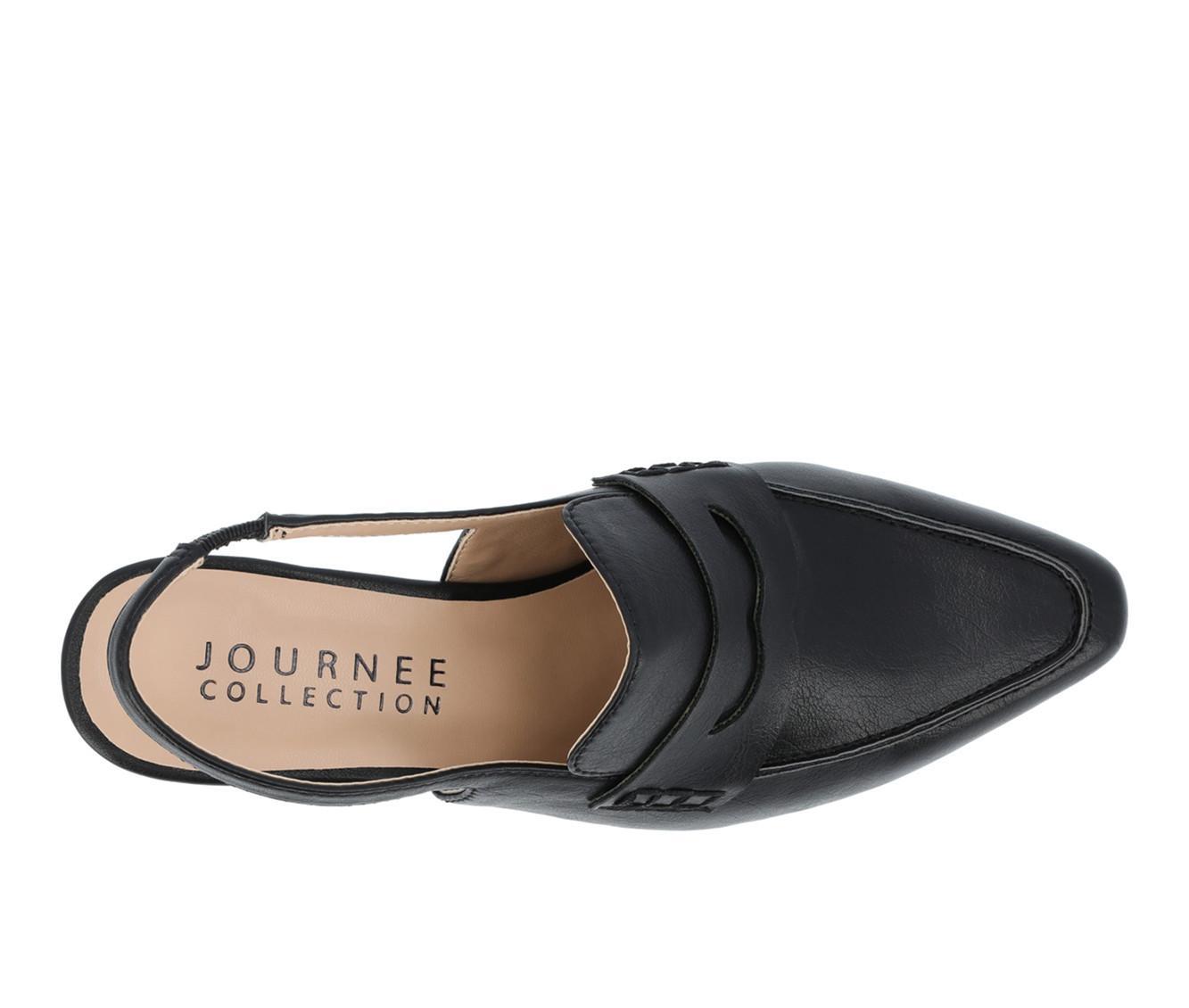 Women's Journee Collection Amory Slingback Loafer Pumps Product Image