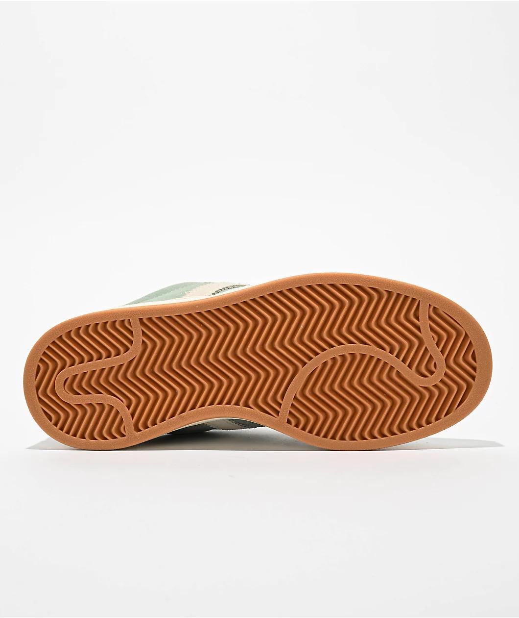 adidas Originals Campus 00s Hazy Green & Off White Shoes Product Image