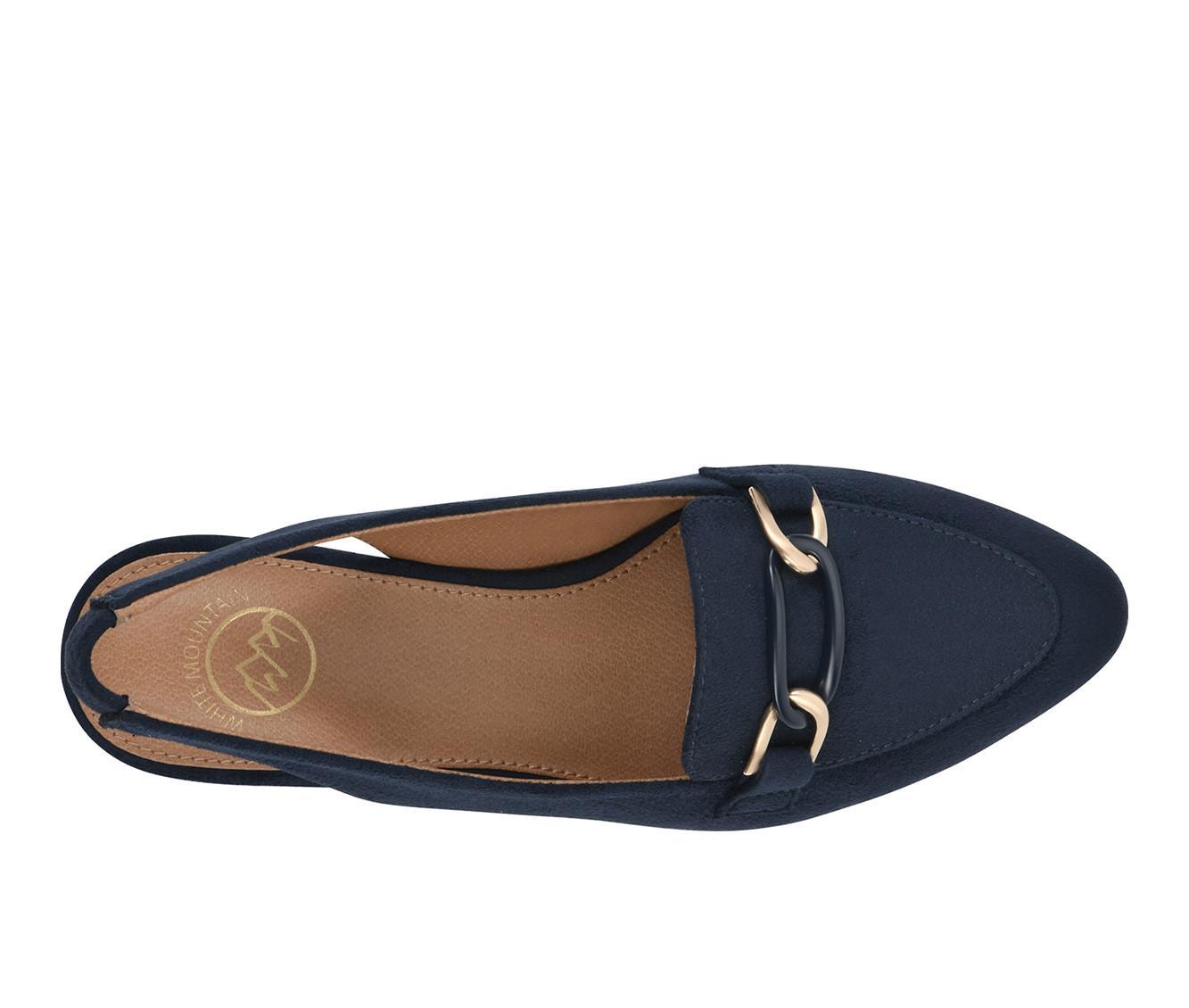 Women's White Mountain Boreal Slingback Loafers Product Image