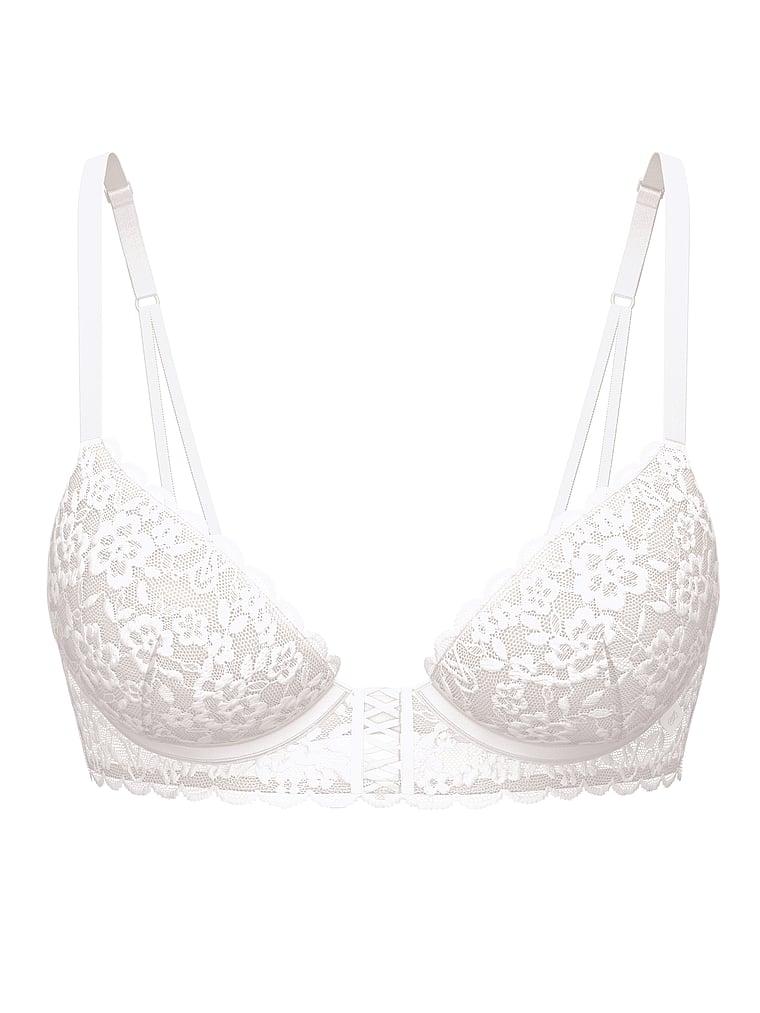 Sexy Tee Lacie Lace-Up Longline Push-Up Bra Product Image