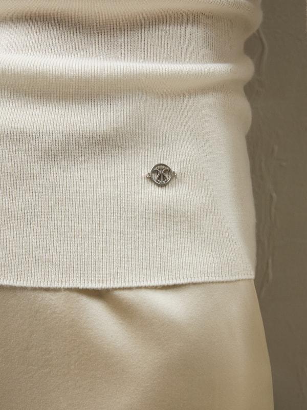 LILYSILK Silk Jumper Women'S - Brown Silk and Cashmere - Comfort Insulating Jumpers L Product Image