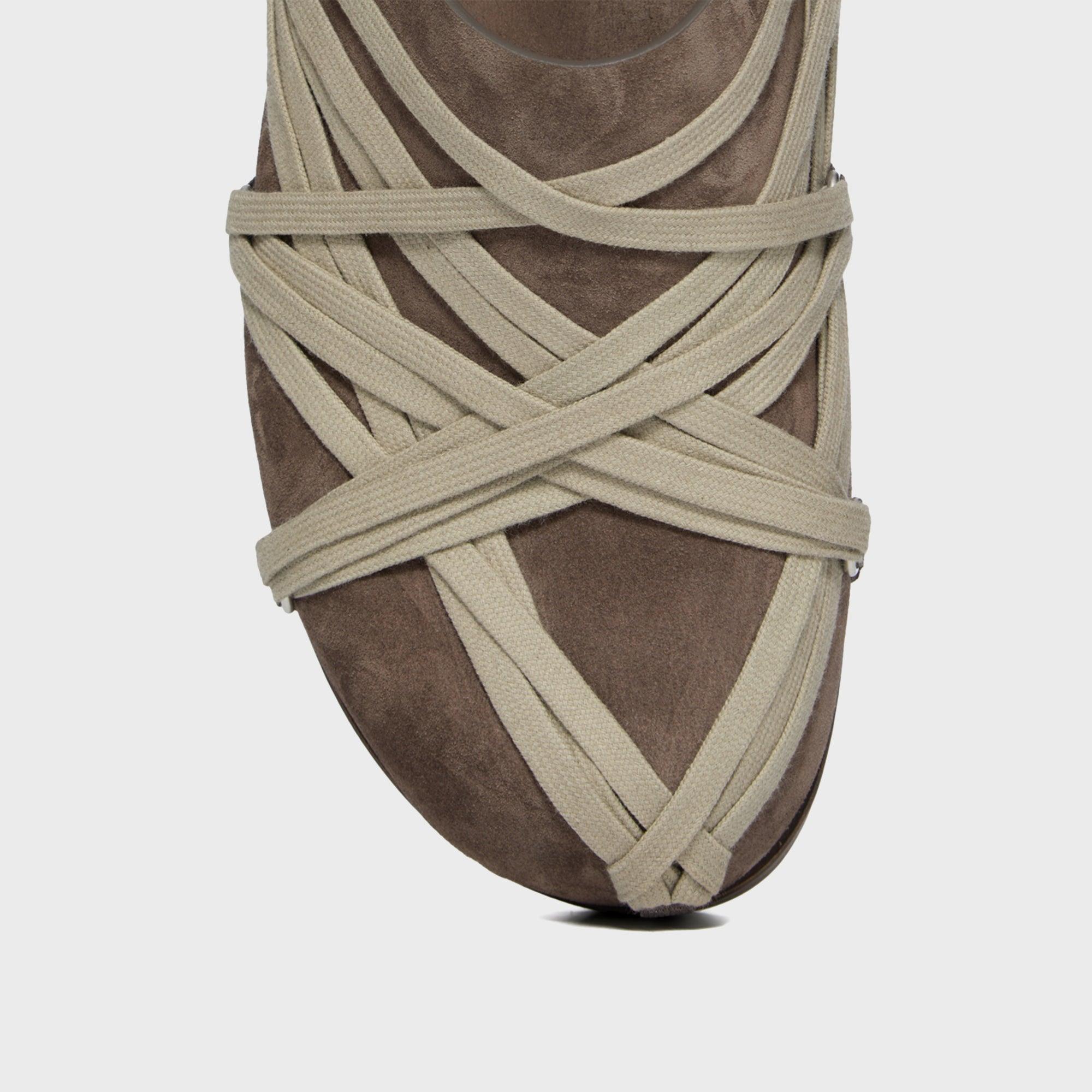 Rick Owens Megalace Mules - Granola Dust Male Product Image