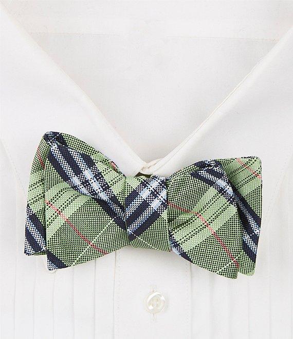 Cremieux Jam Plaid Silk Bow Tie Product Image