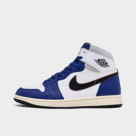 Jordan Boys Jordan Retro 1 High OG - Boys Grade School Basketball Shoes Blue/Powder Blue Product Image