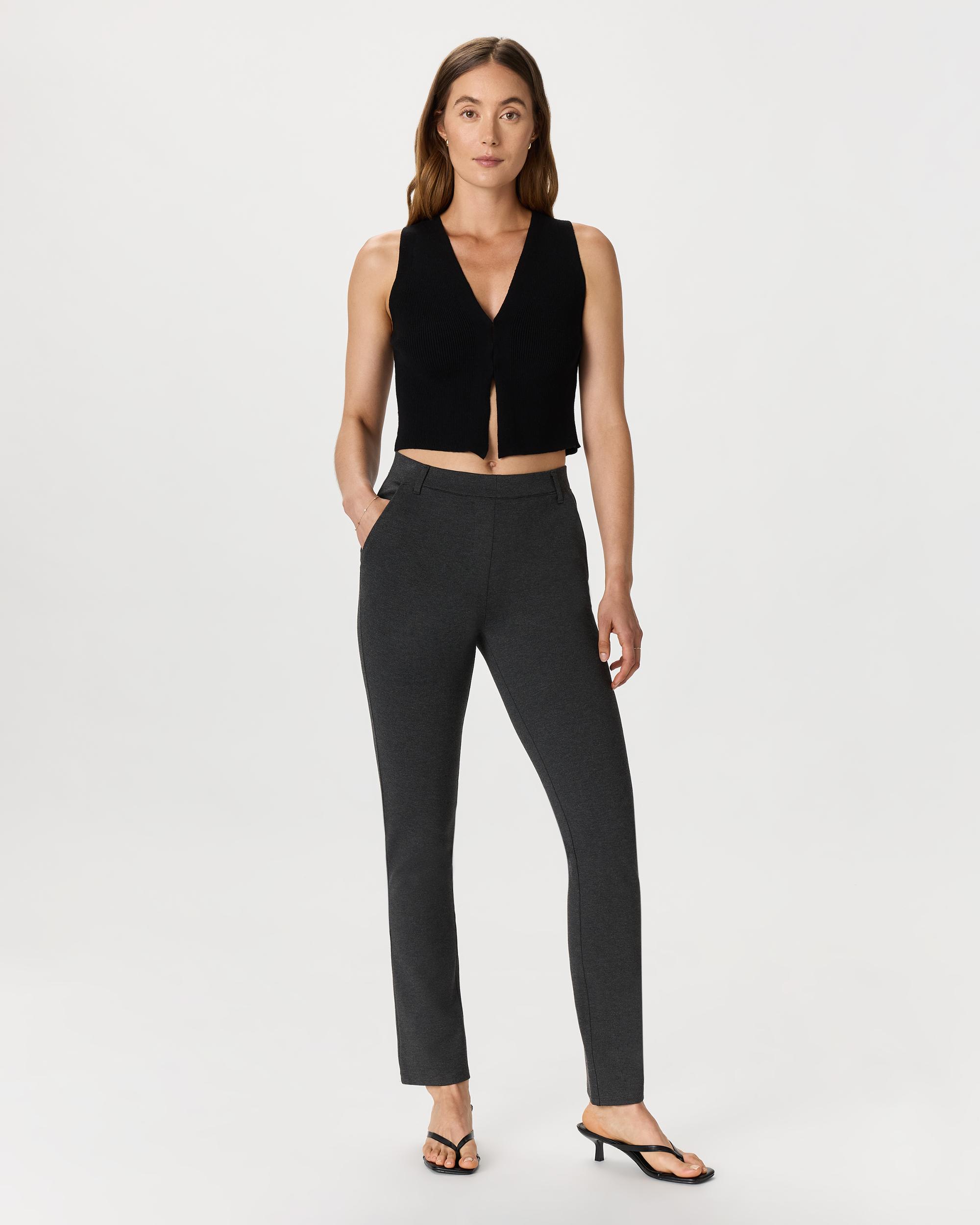 Quince | Women's Ultra-Stretch Ponte Straight Leg Pants Tall Rayon Product Image