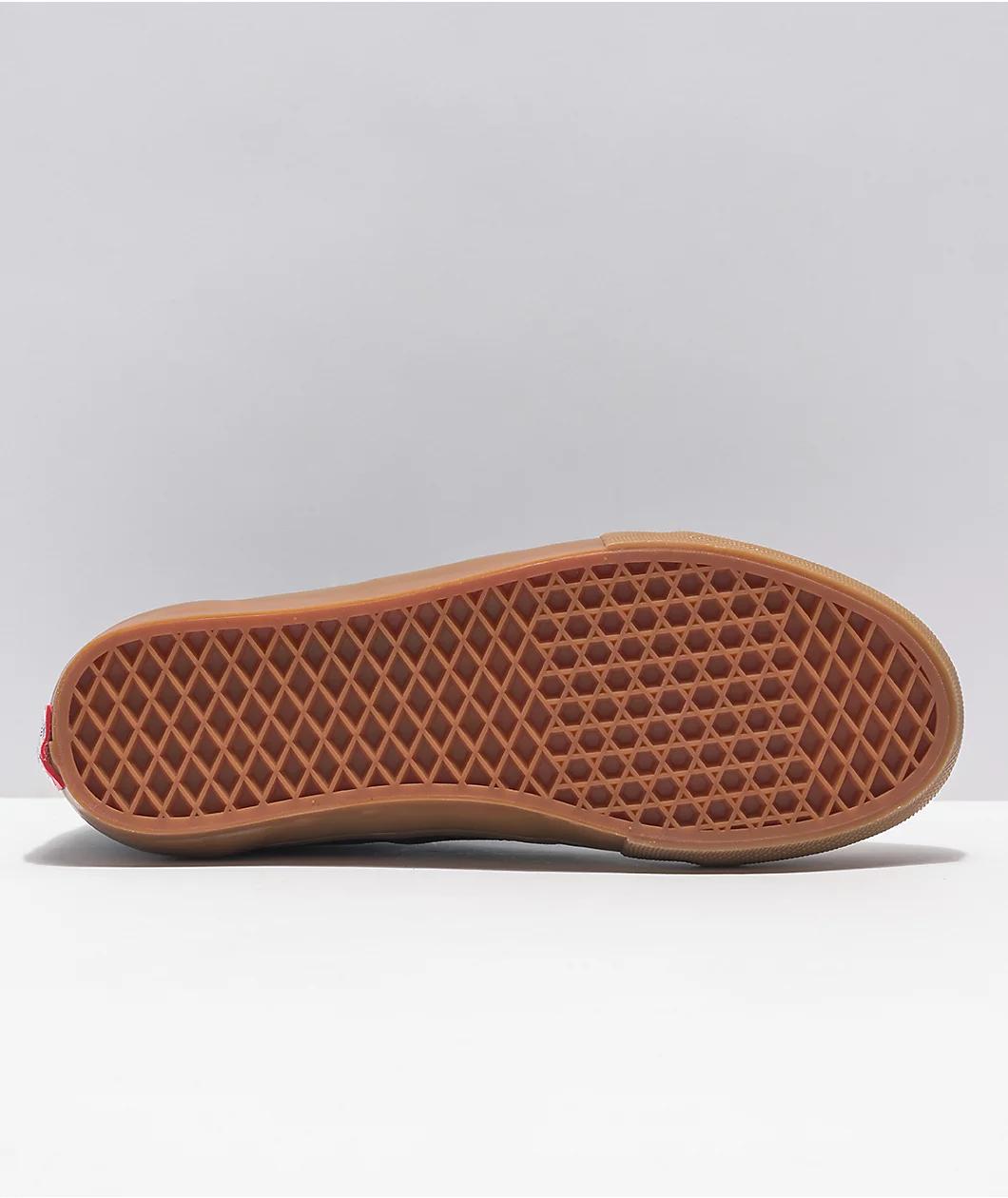 Vans Skate Old Skool Black, White & Gum Skate Shoes Product Image