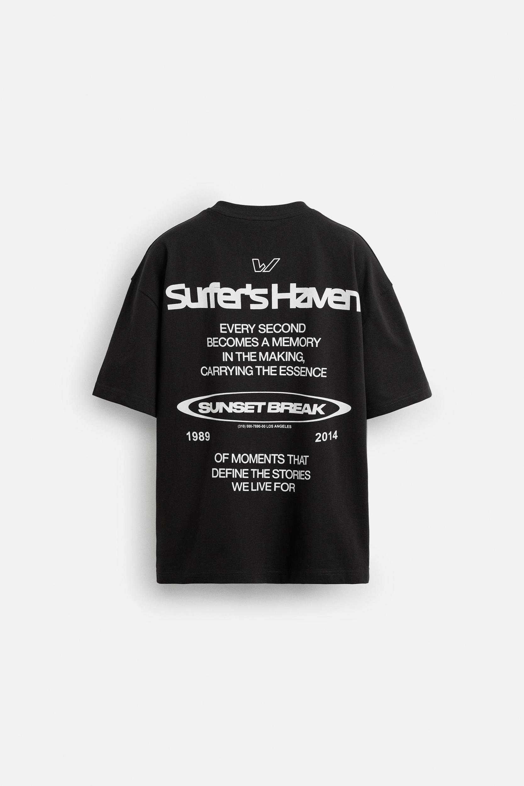 TEXT PRINT T-SHIRT Product Image