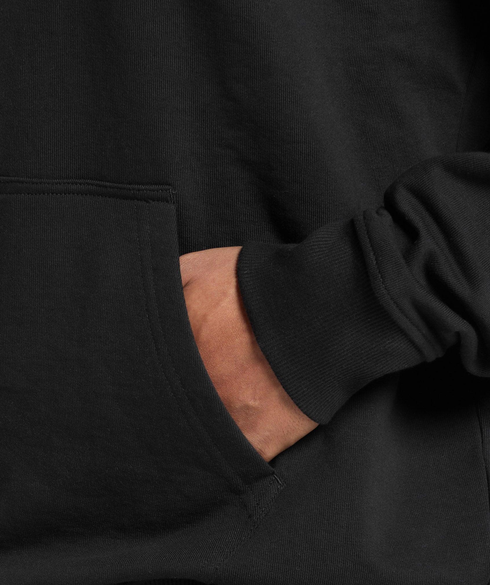 Gymshark GSRC Hoodie - Black Male Product Image